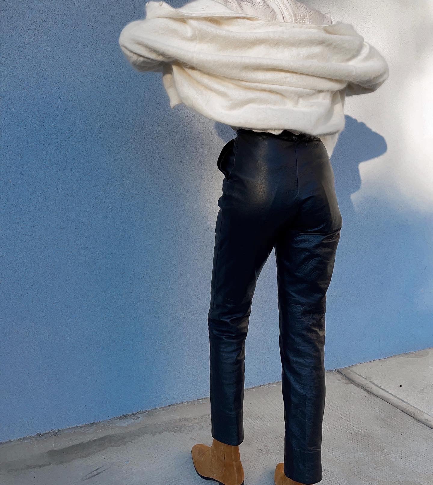 Pantalone 100 leather