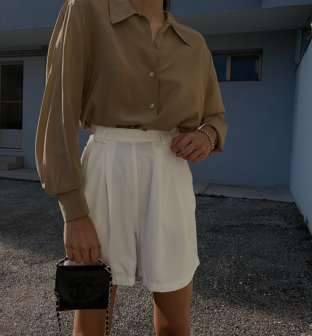 Camicia 100% seta