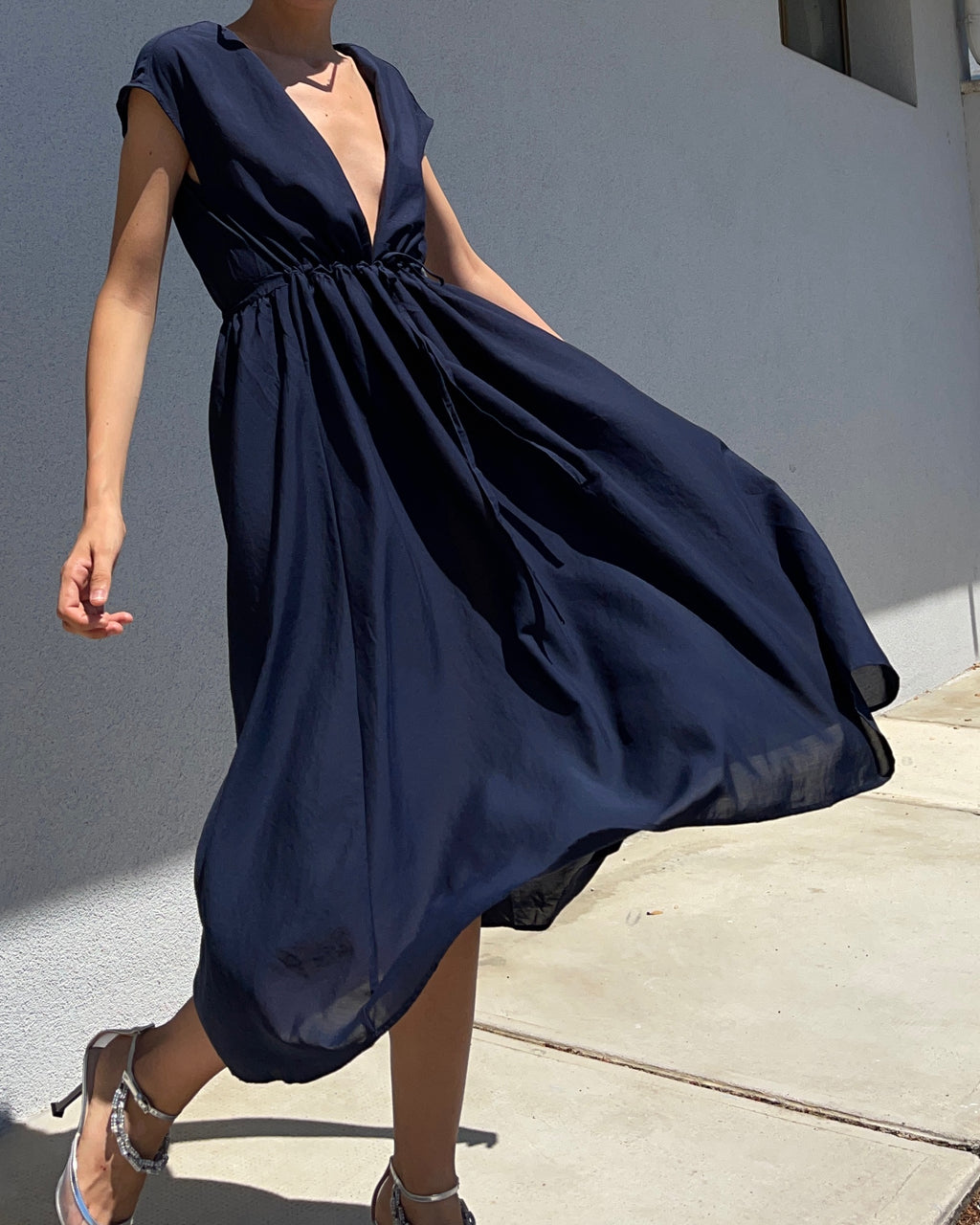 Blue dress