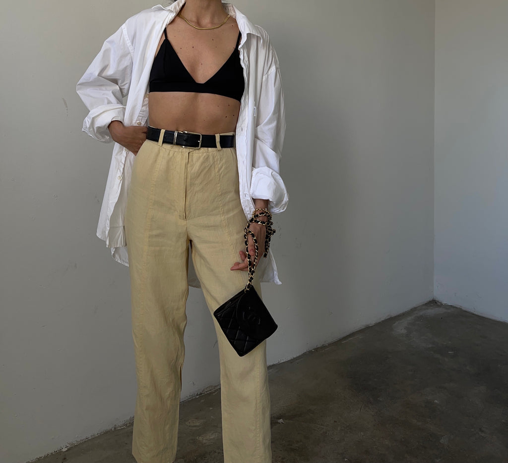 Pantalone beige