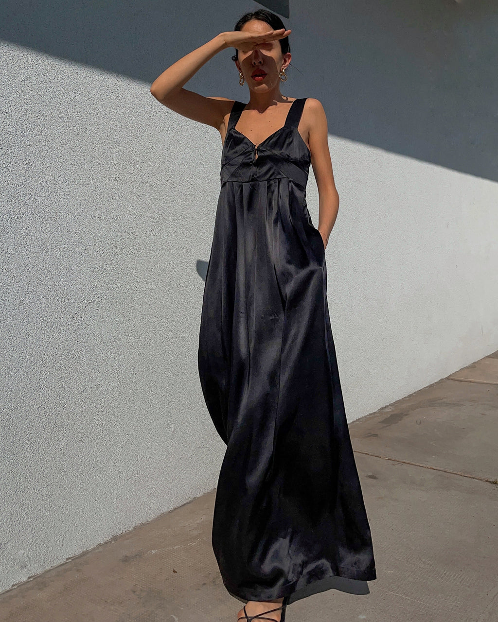 SEE BY CHLOE MAXI silk dress