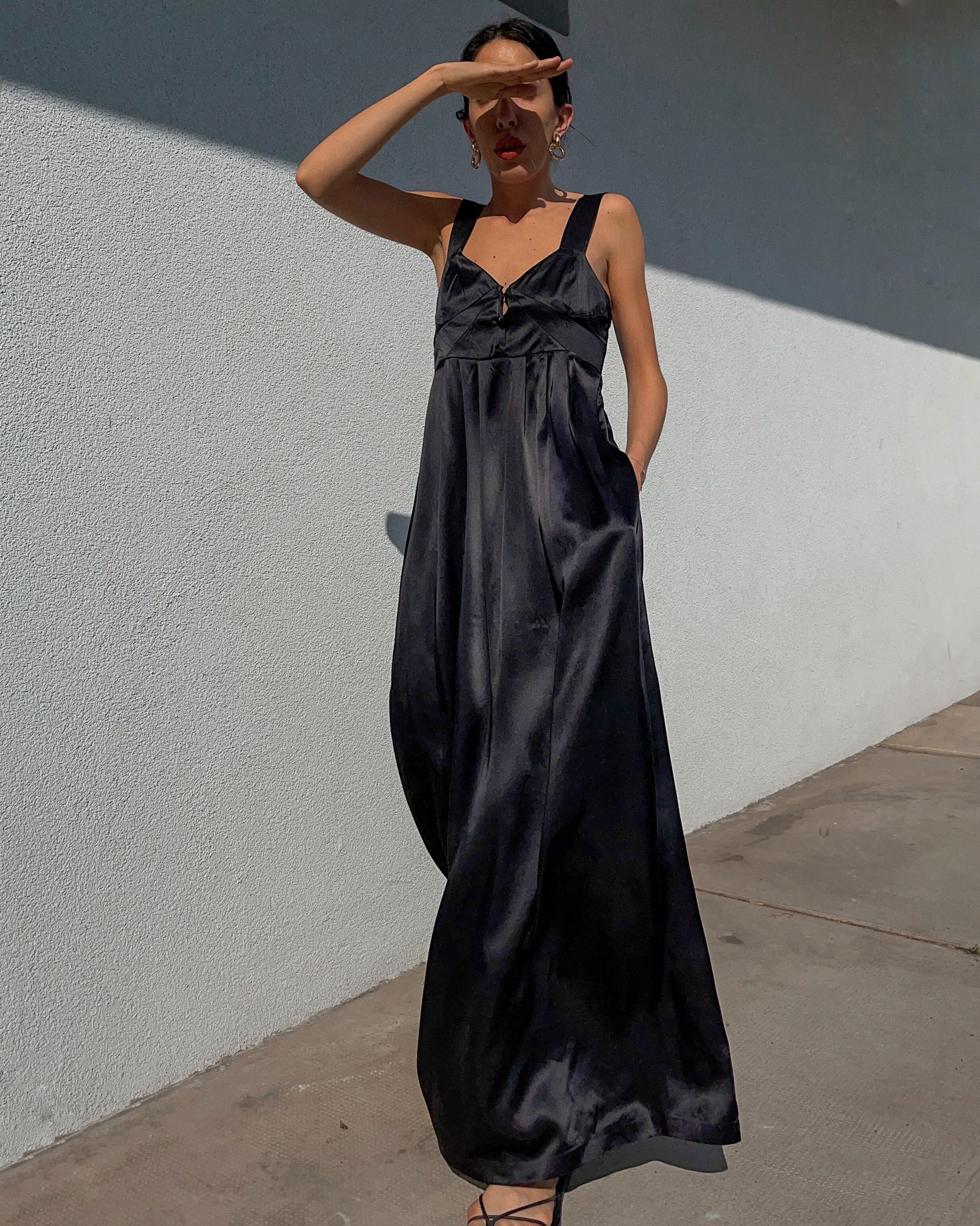 SEE BY CHLOE MAXI silk dress