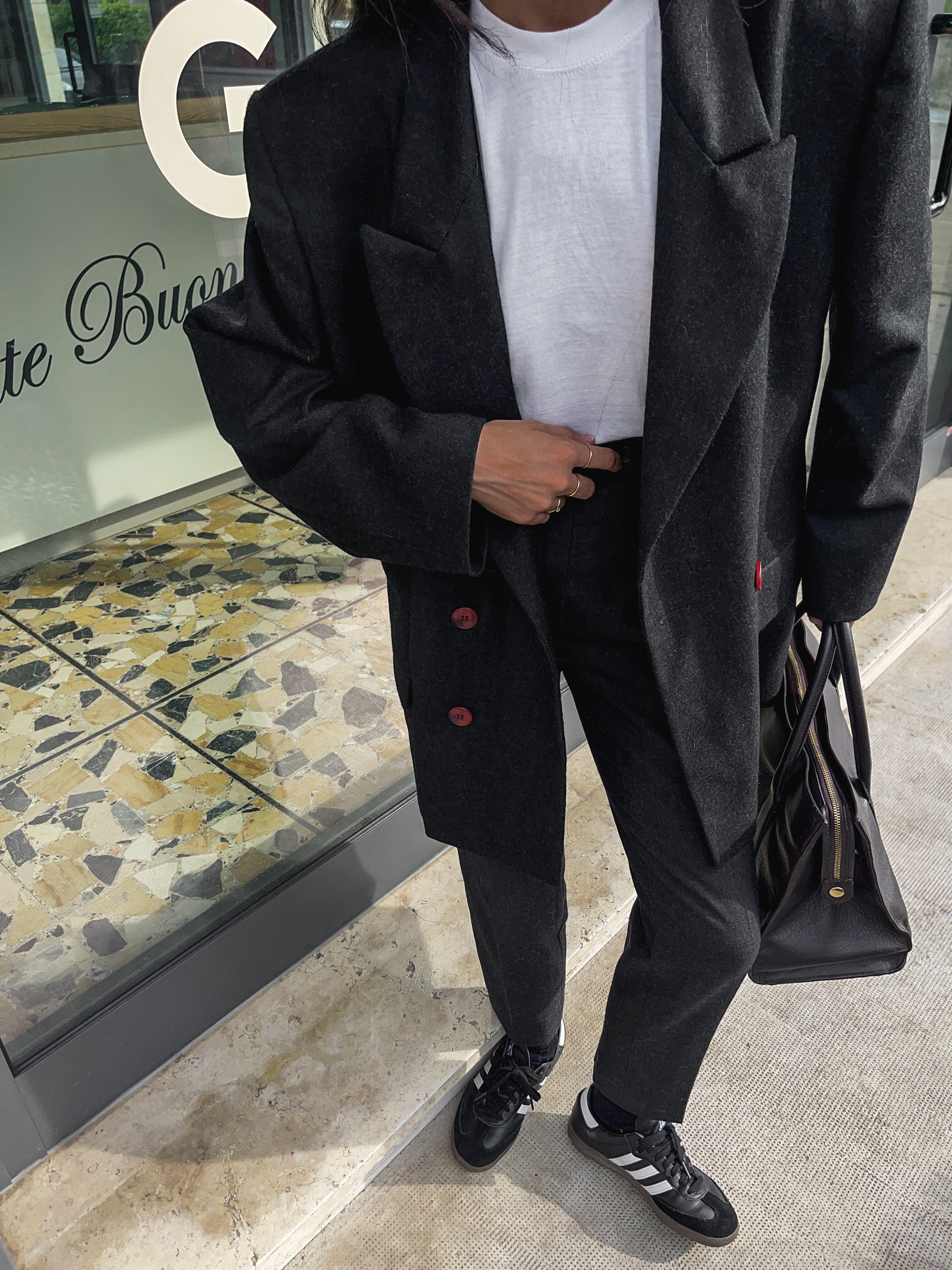 Grey blazer