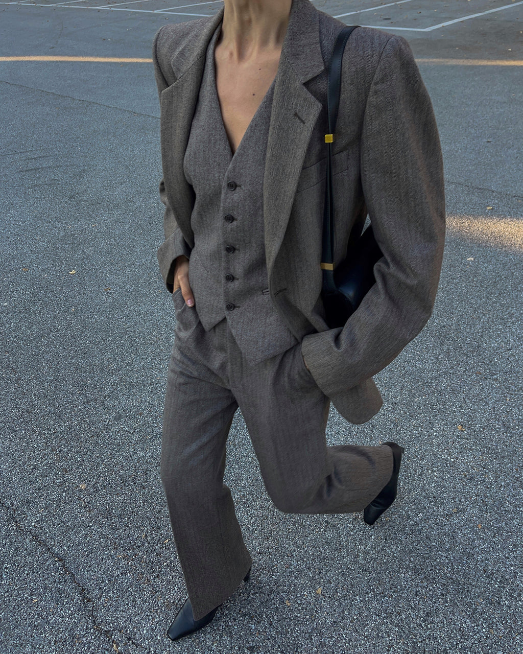 3 pieces wool suit