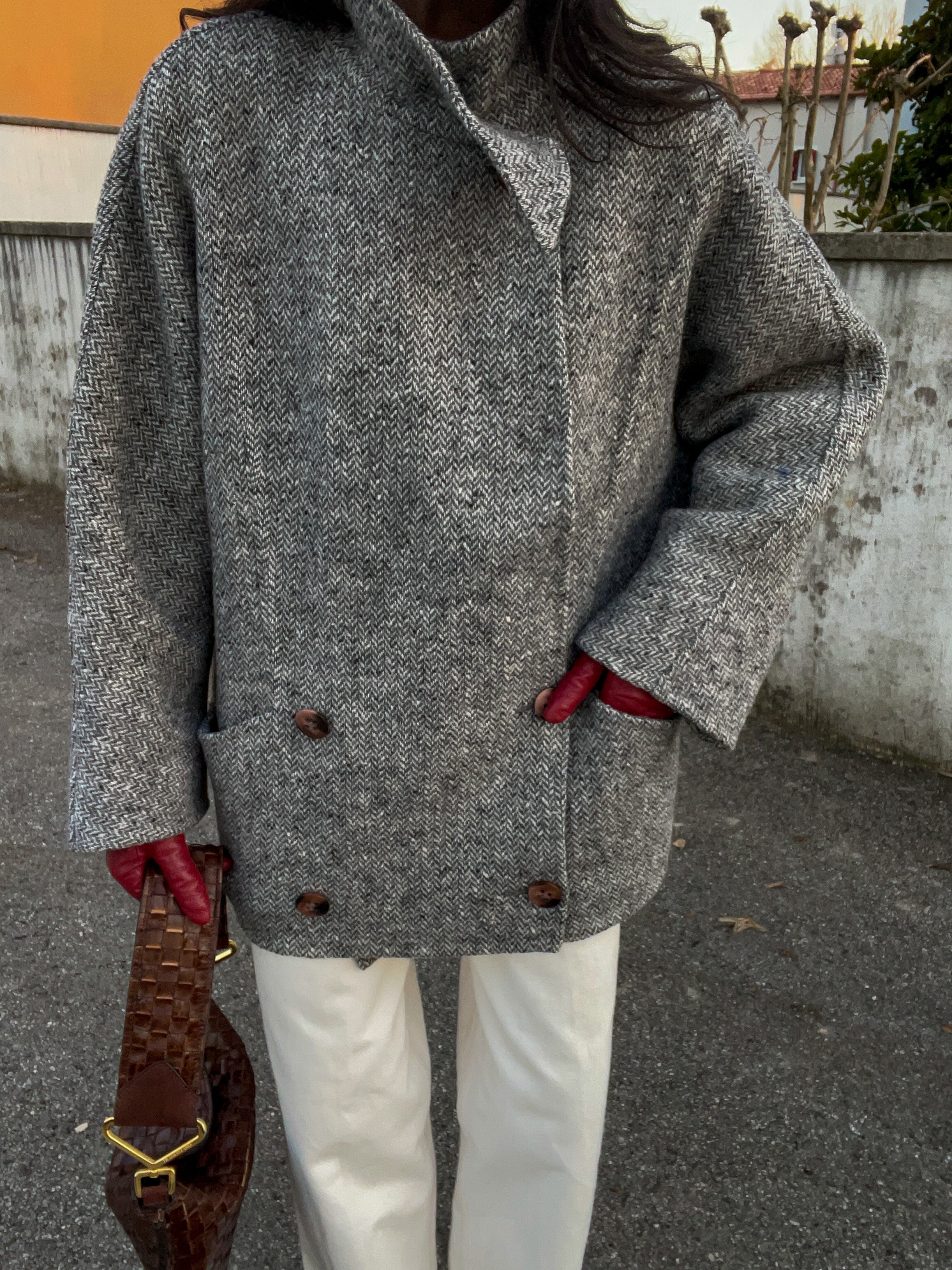 Grey sale e pepe caban