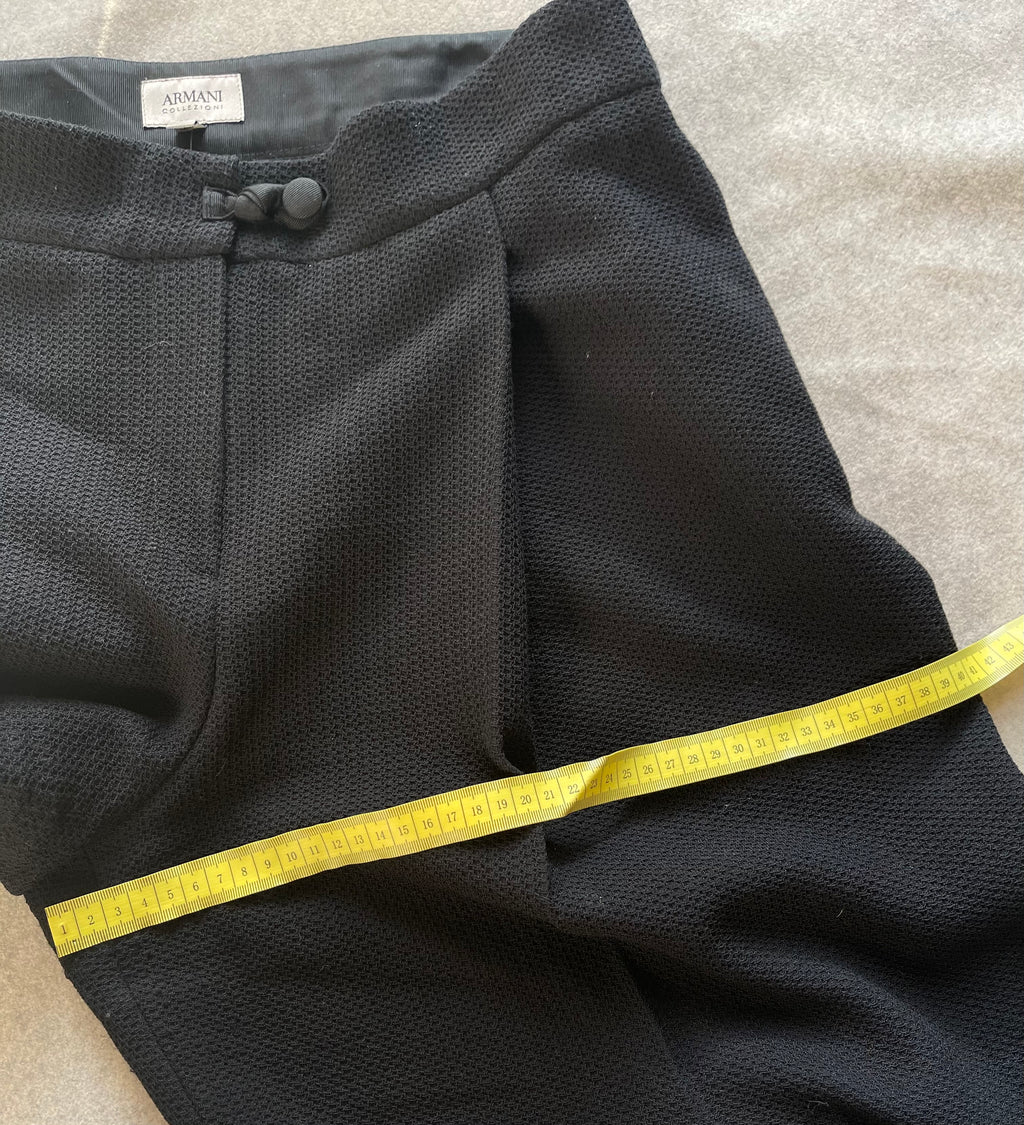 Armani collezioni black suit