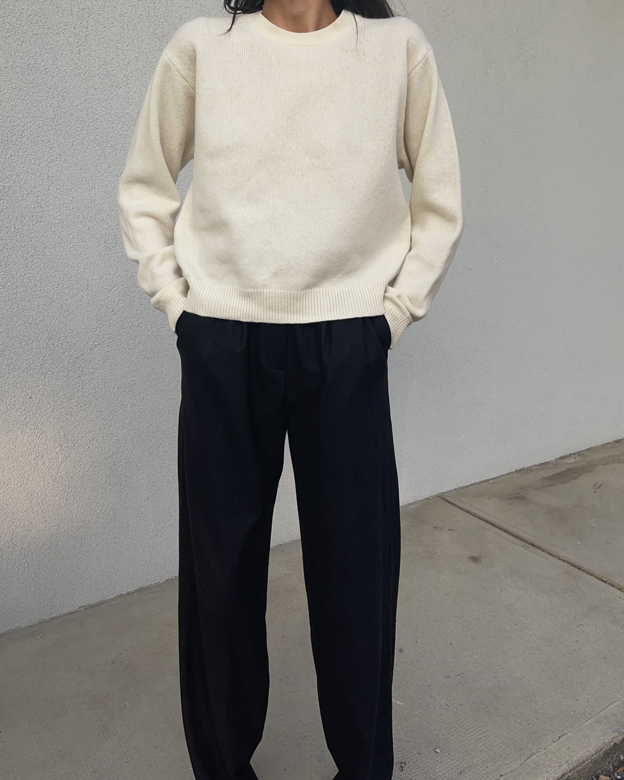 Maglione white