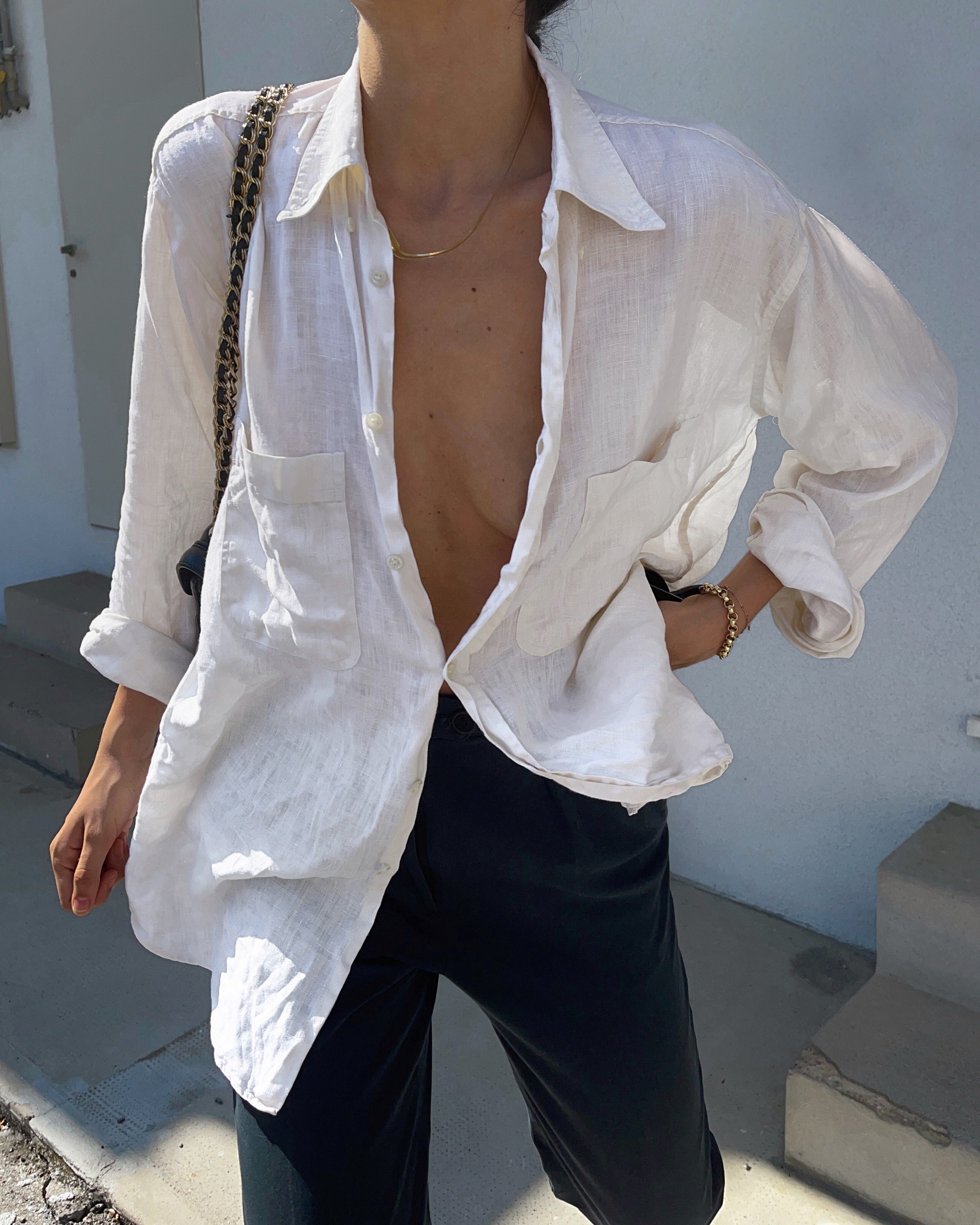Camicia in lino cerruti