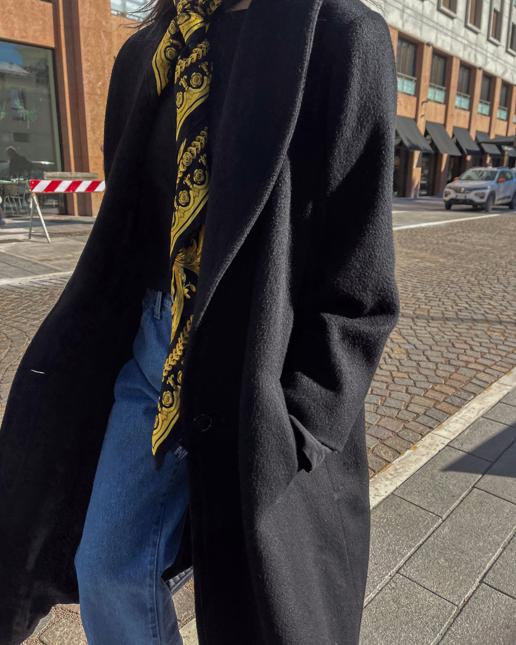 Black coat
