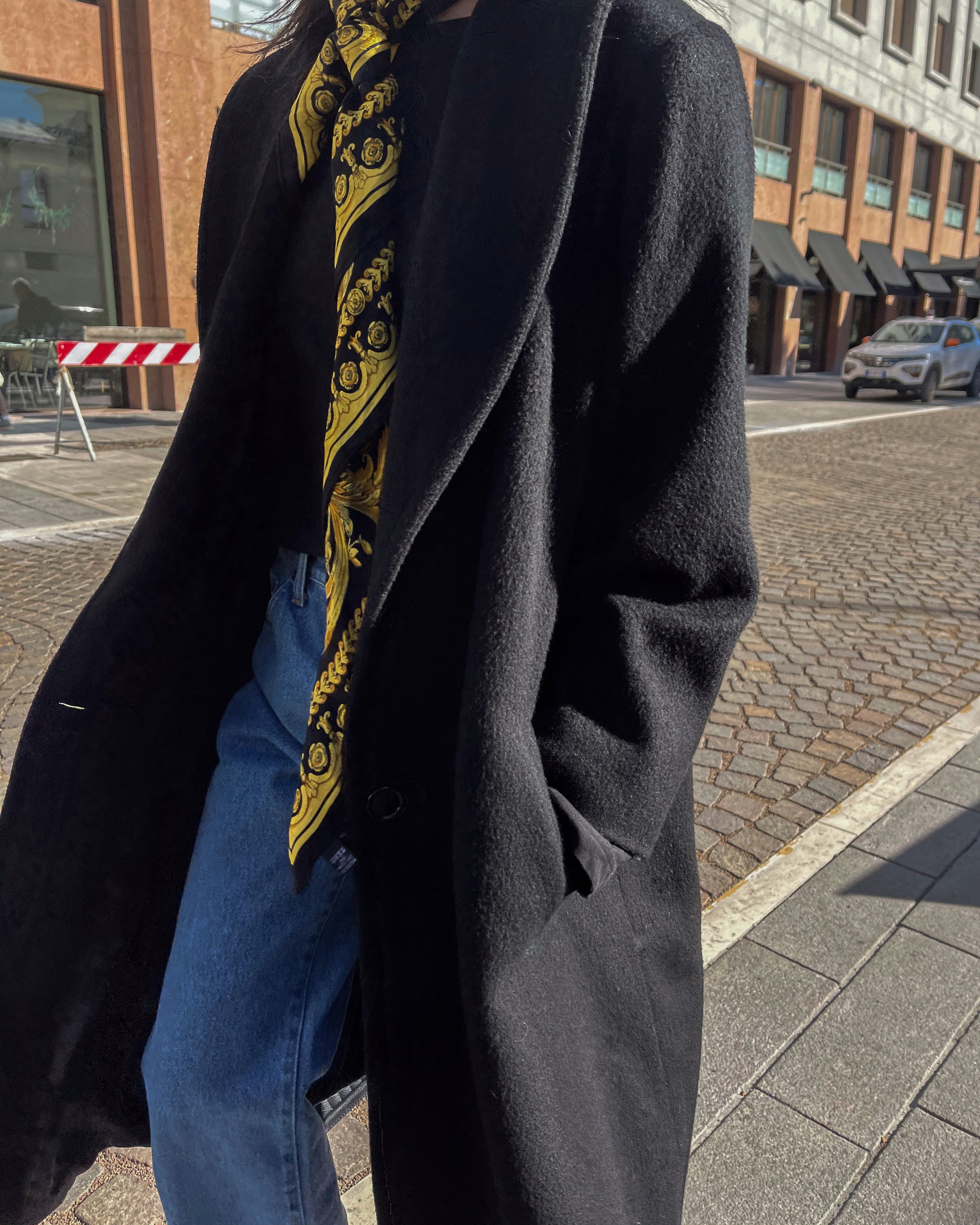 Black coat
