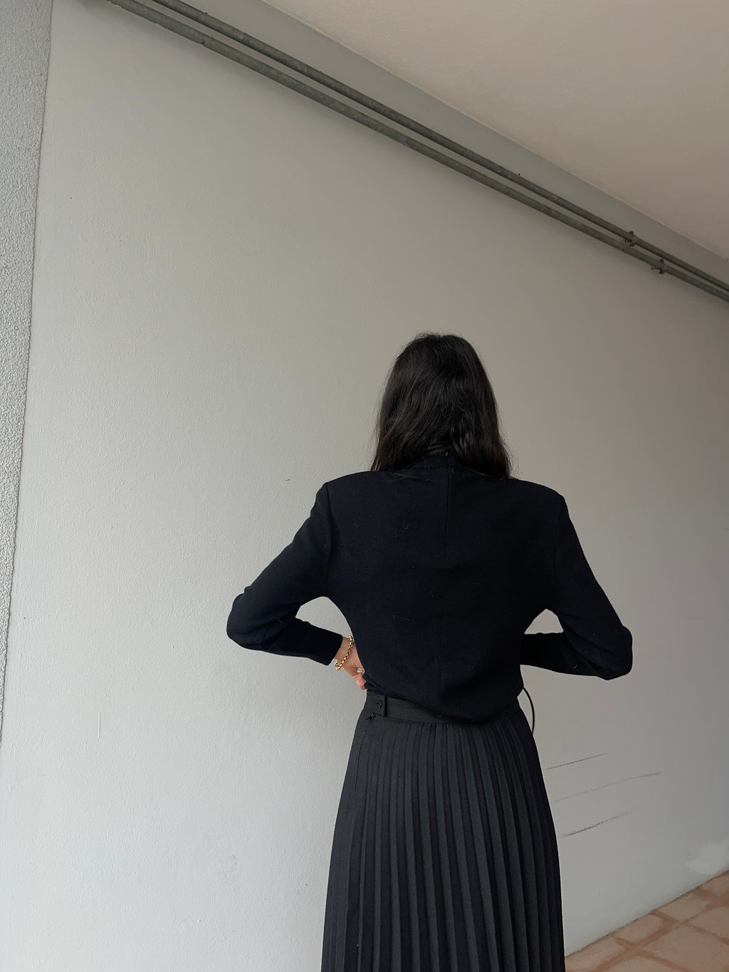 Balck merino jumper