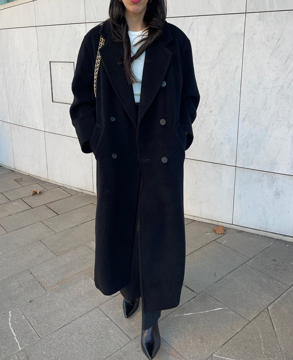 Black Marella icon coat