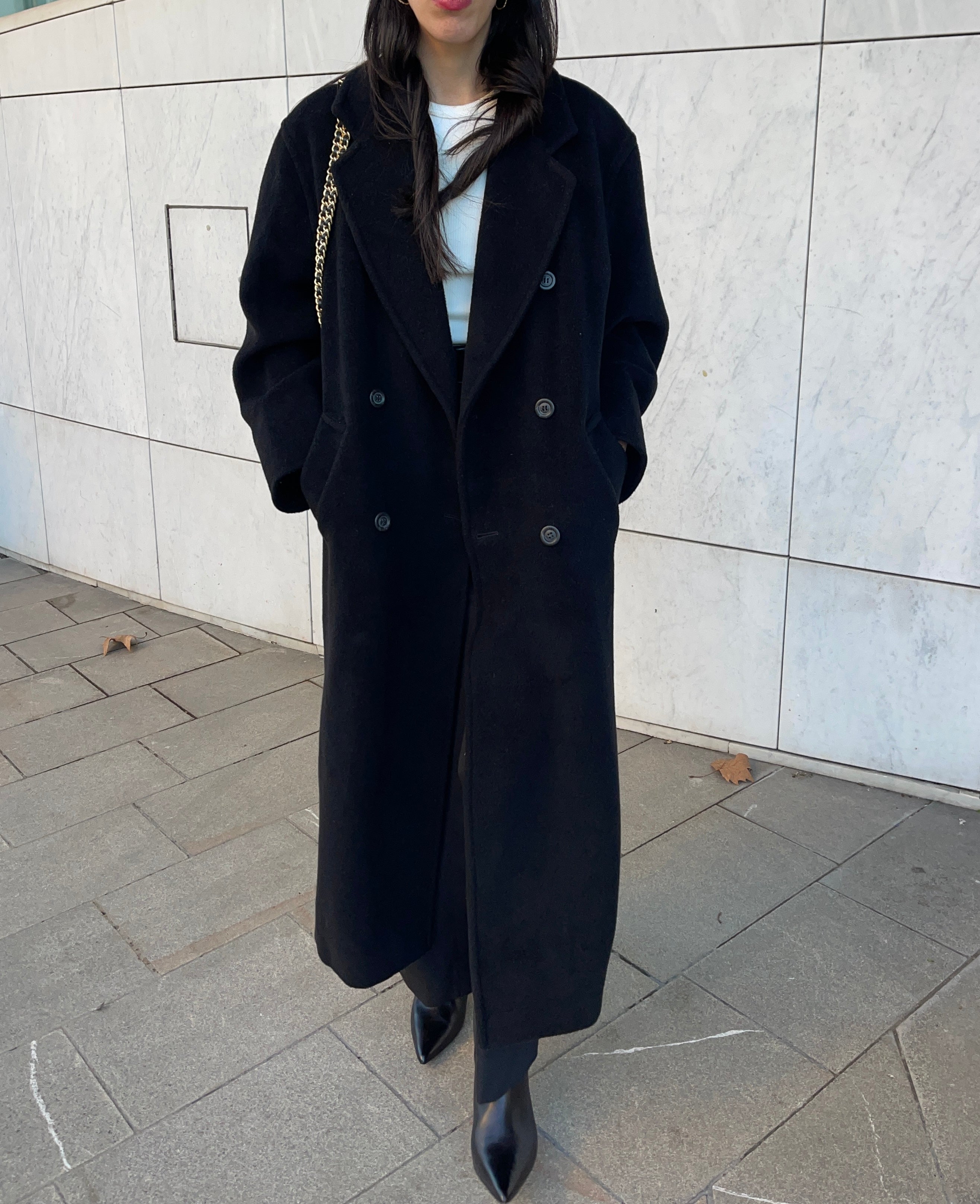 Black Marella icon coat