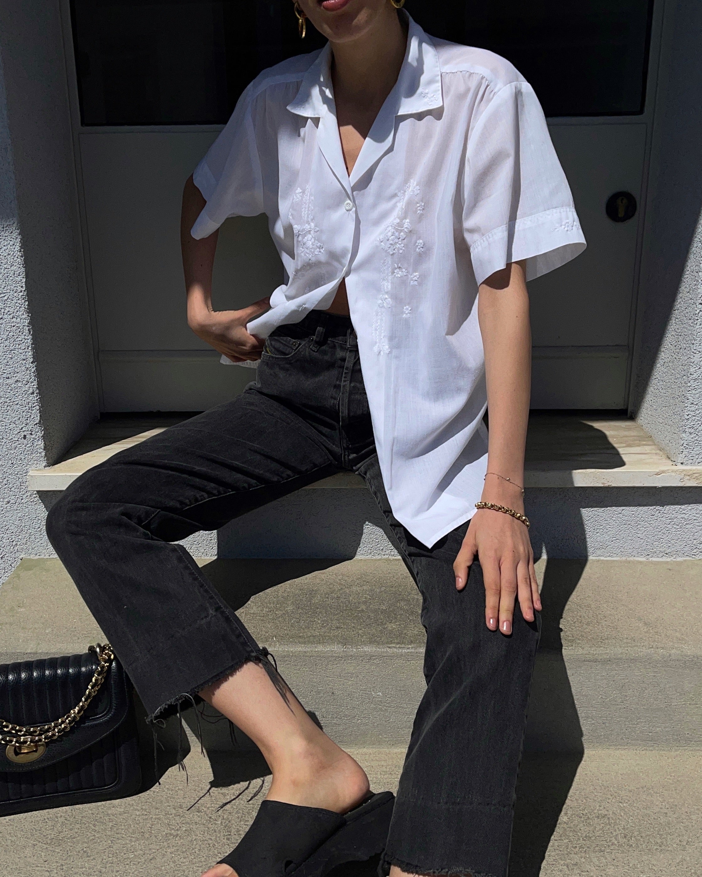Cotton BOXY shirt