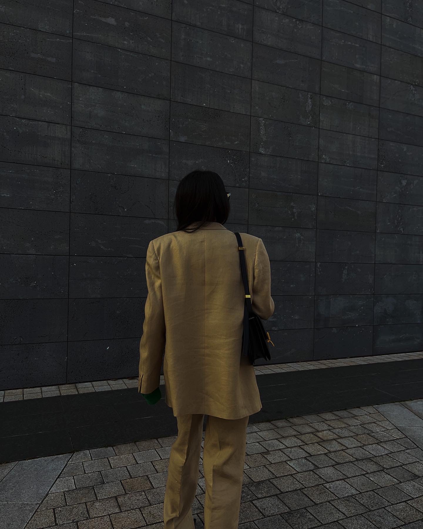 Linen suit