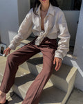 Pantalone Lino viscosa