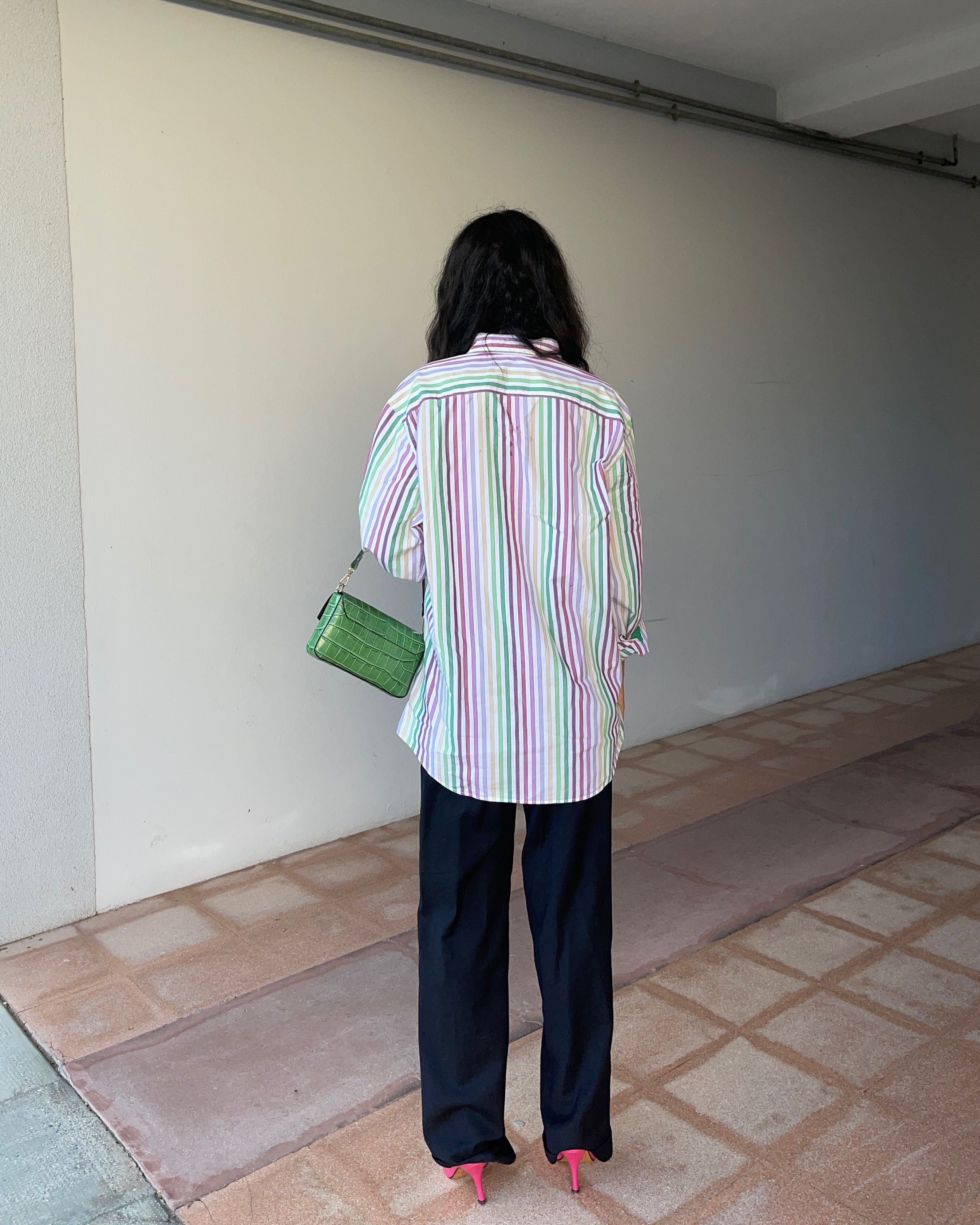 Multicolor striped shirt
