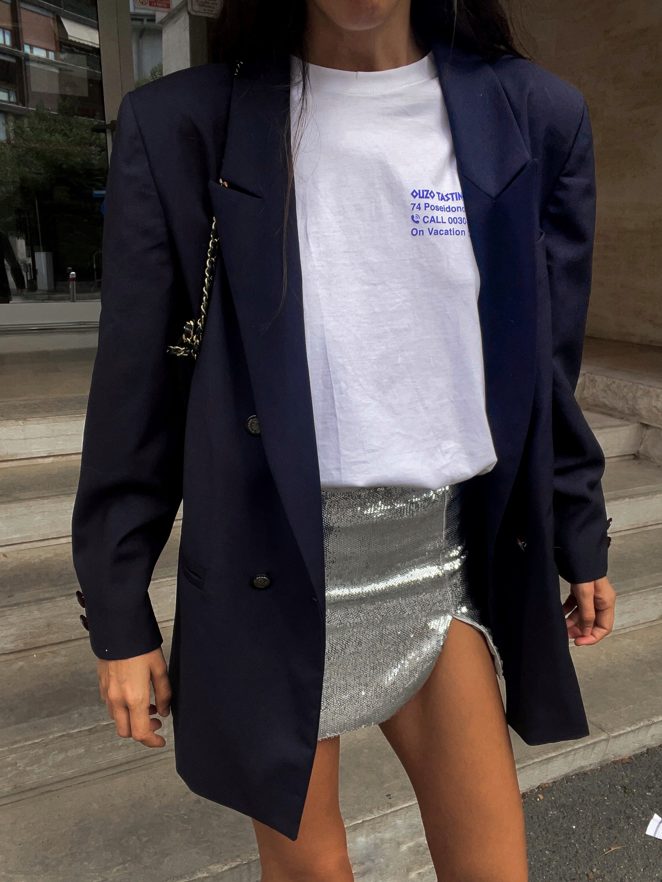 Blue blazer