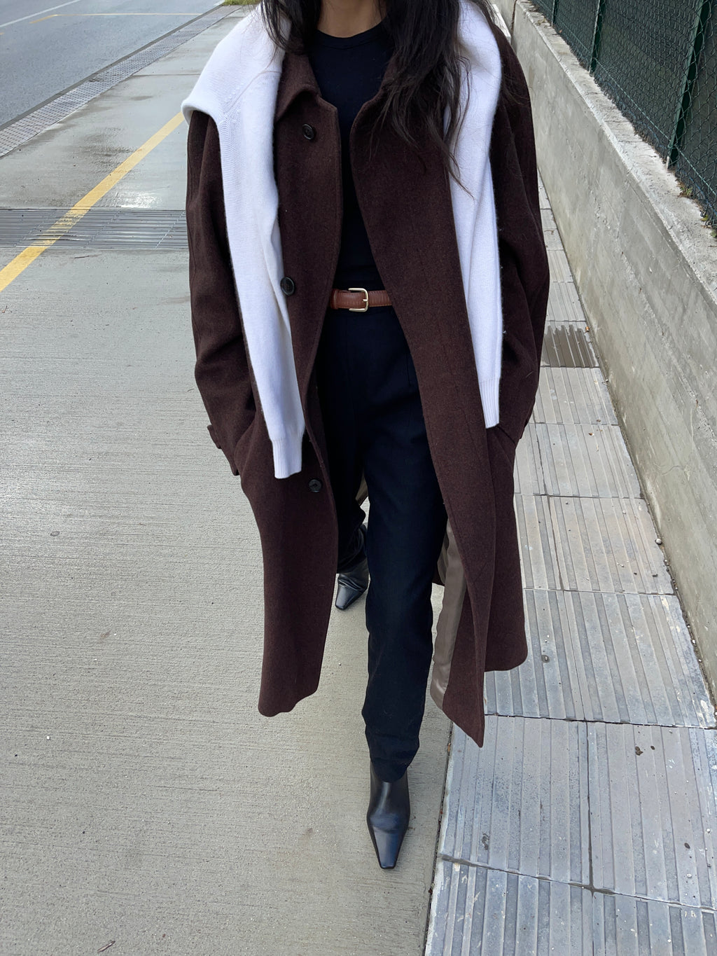 Brown chocolate coat