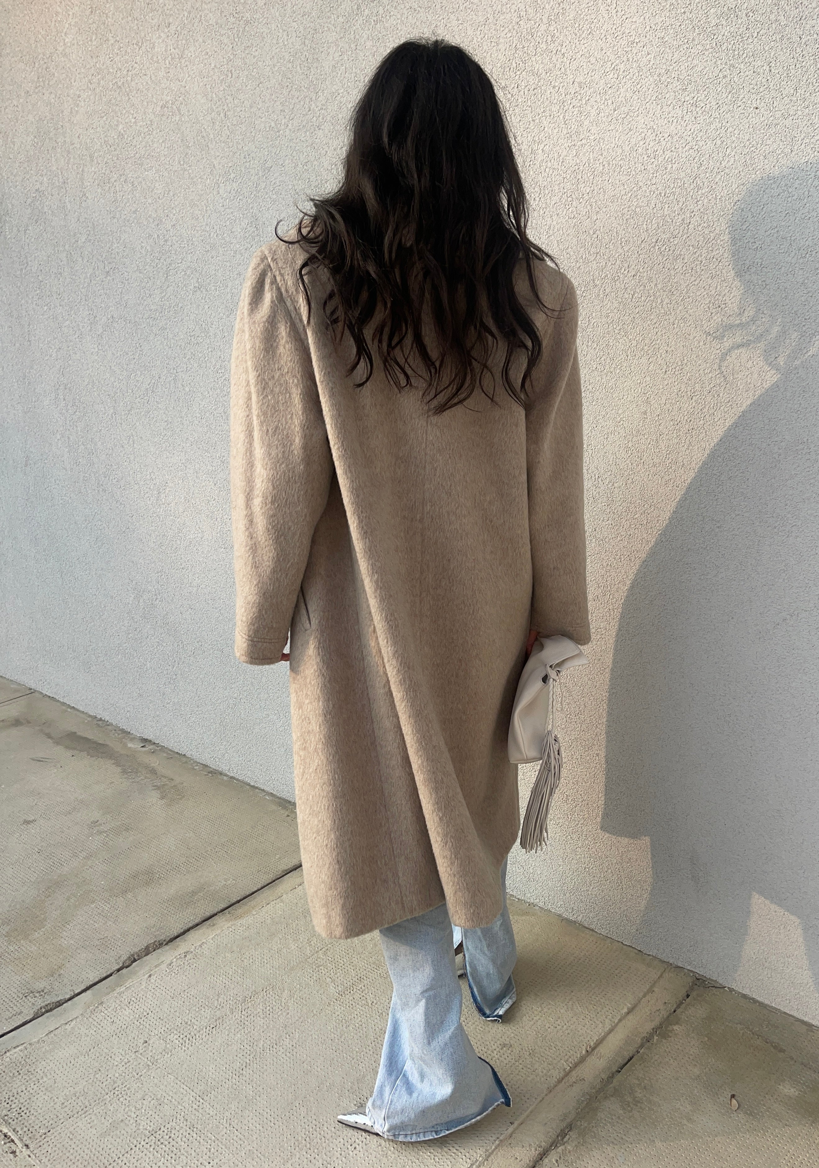 Alpaca wool coat