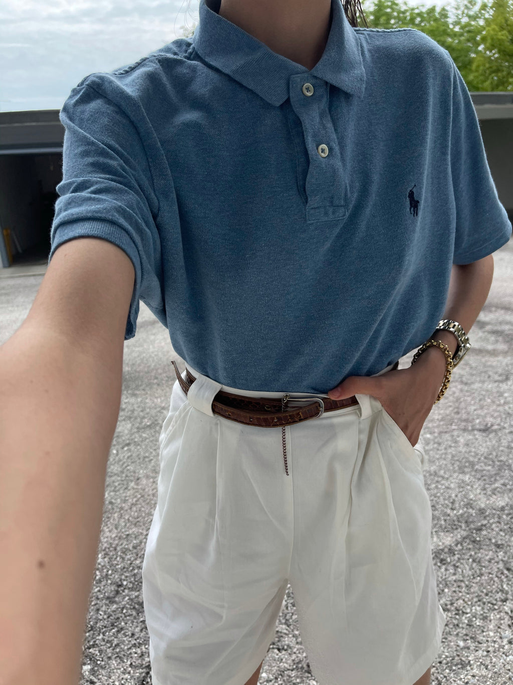 Blue Ralph Lauren Vintage polo