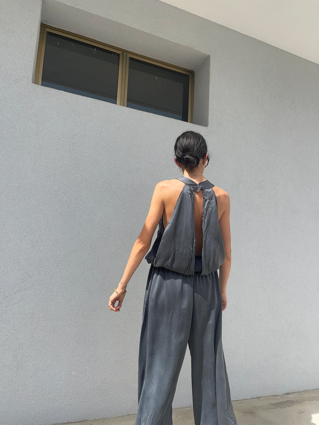 Silk jumpsuit