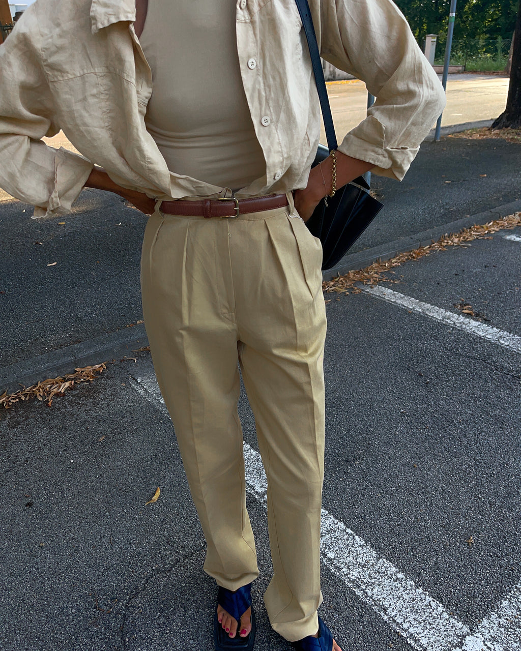 Penny black trousers