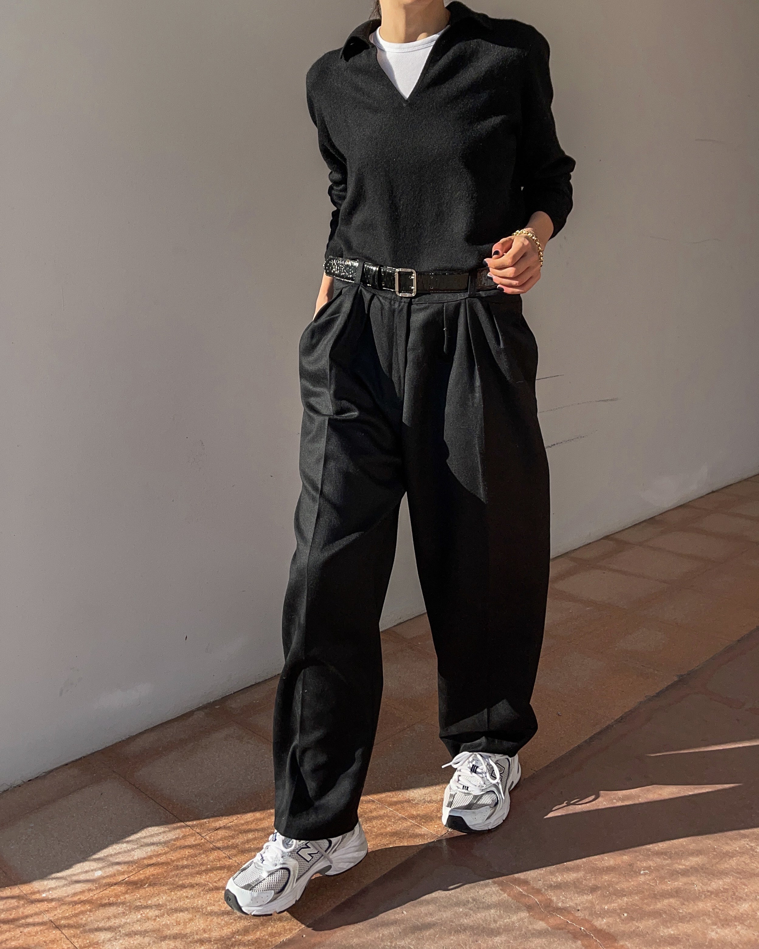 Cashmere polo