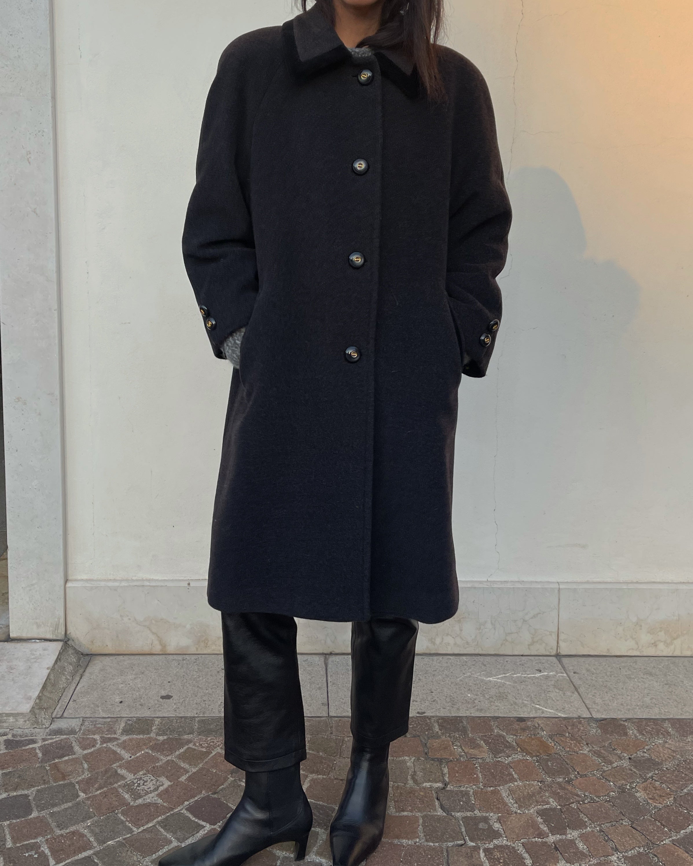 Grey coat