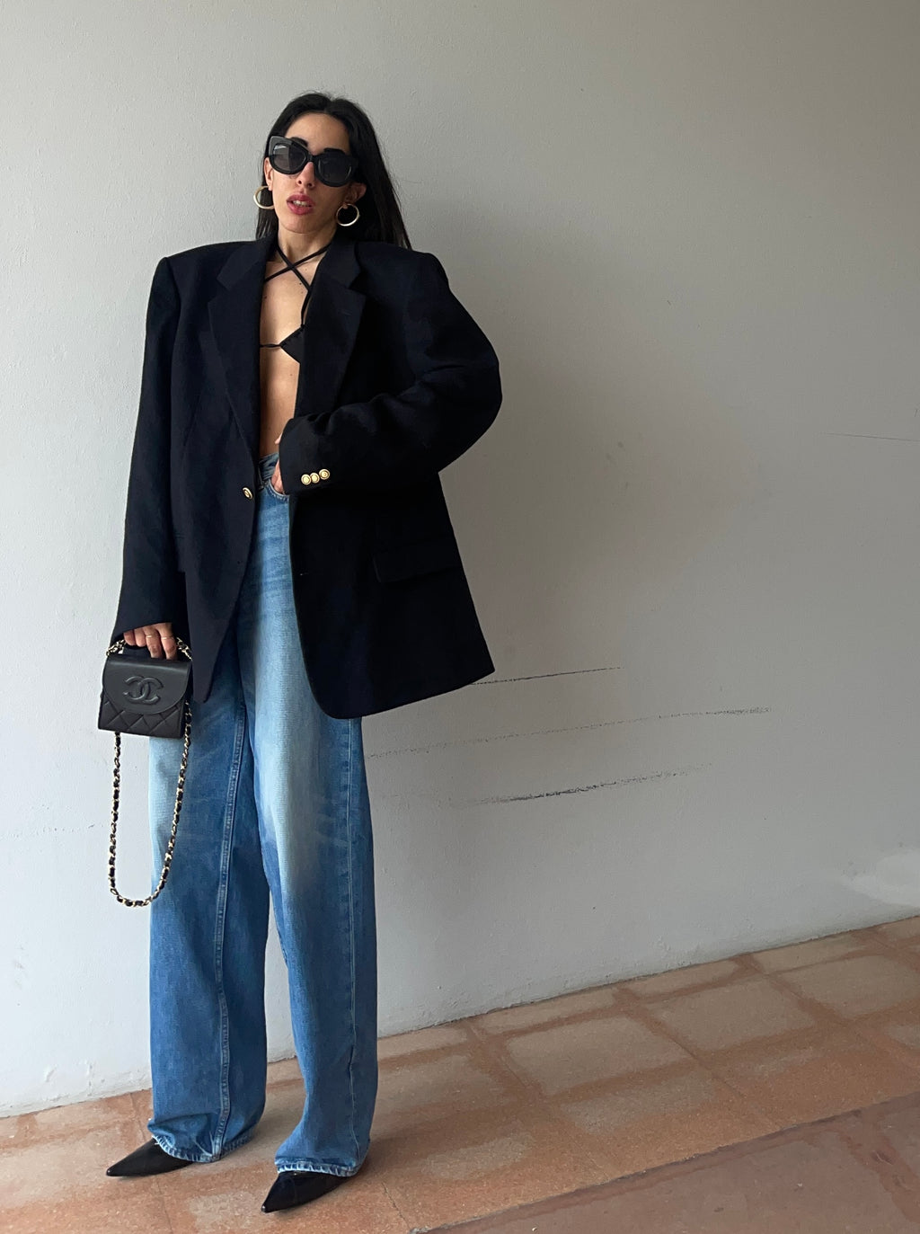 100 cashmere blazer