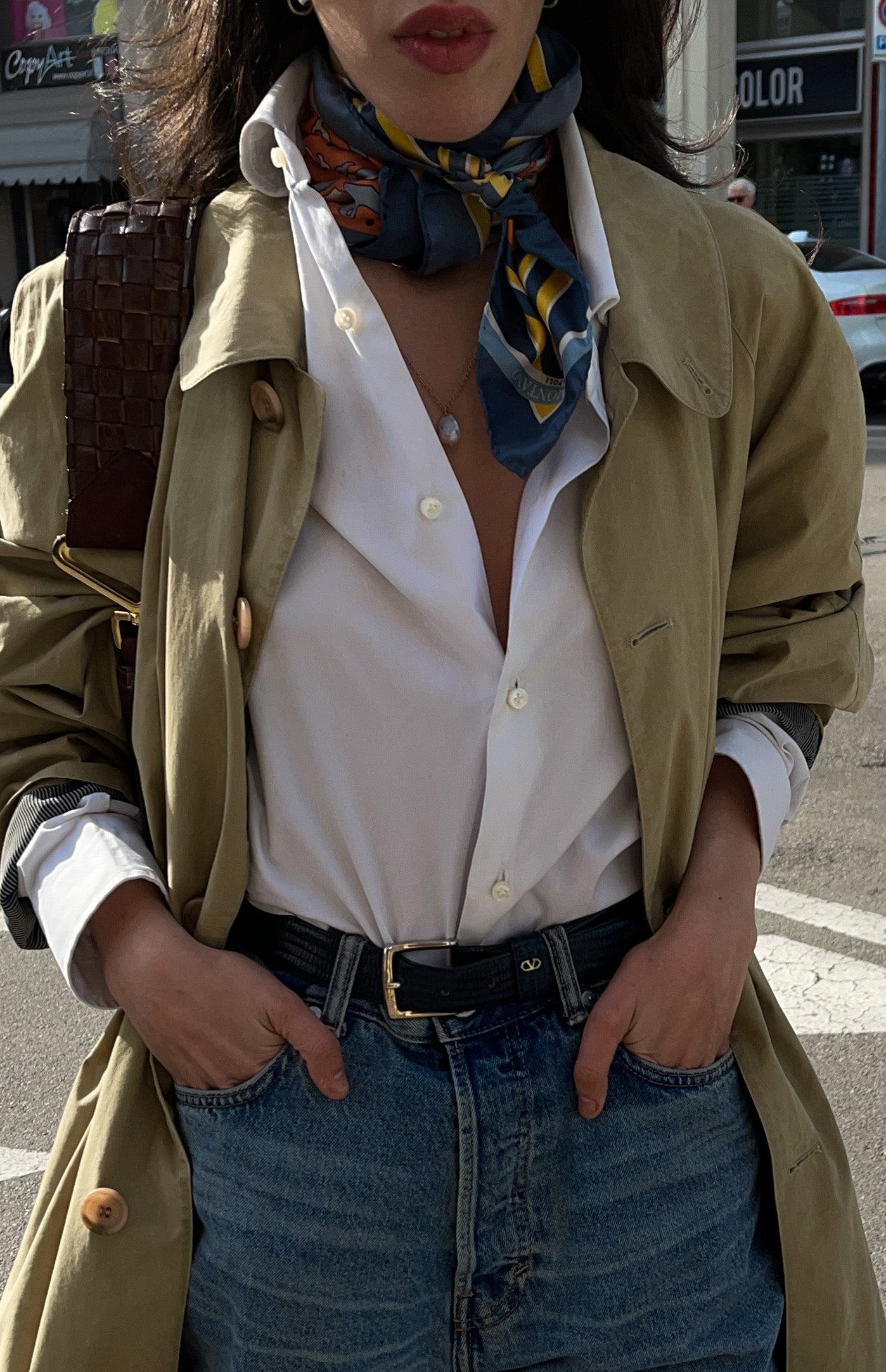 Giorgio OVERSIZE Armani trench