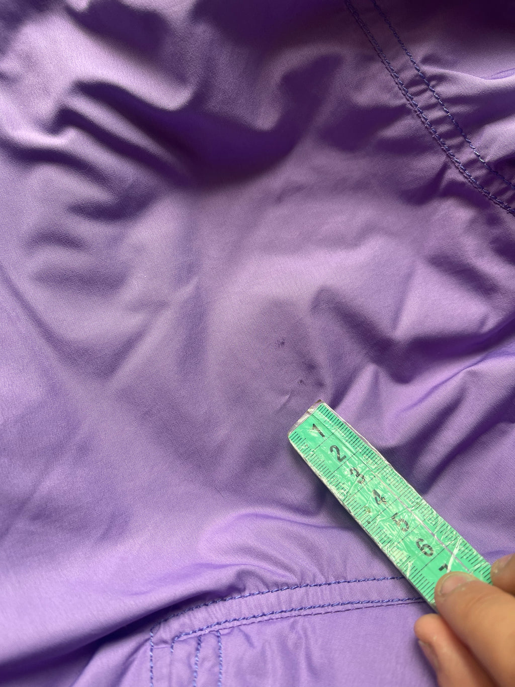Lilac padded bomber