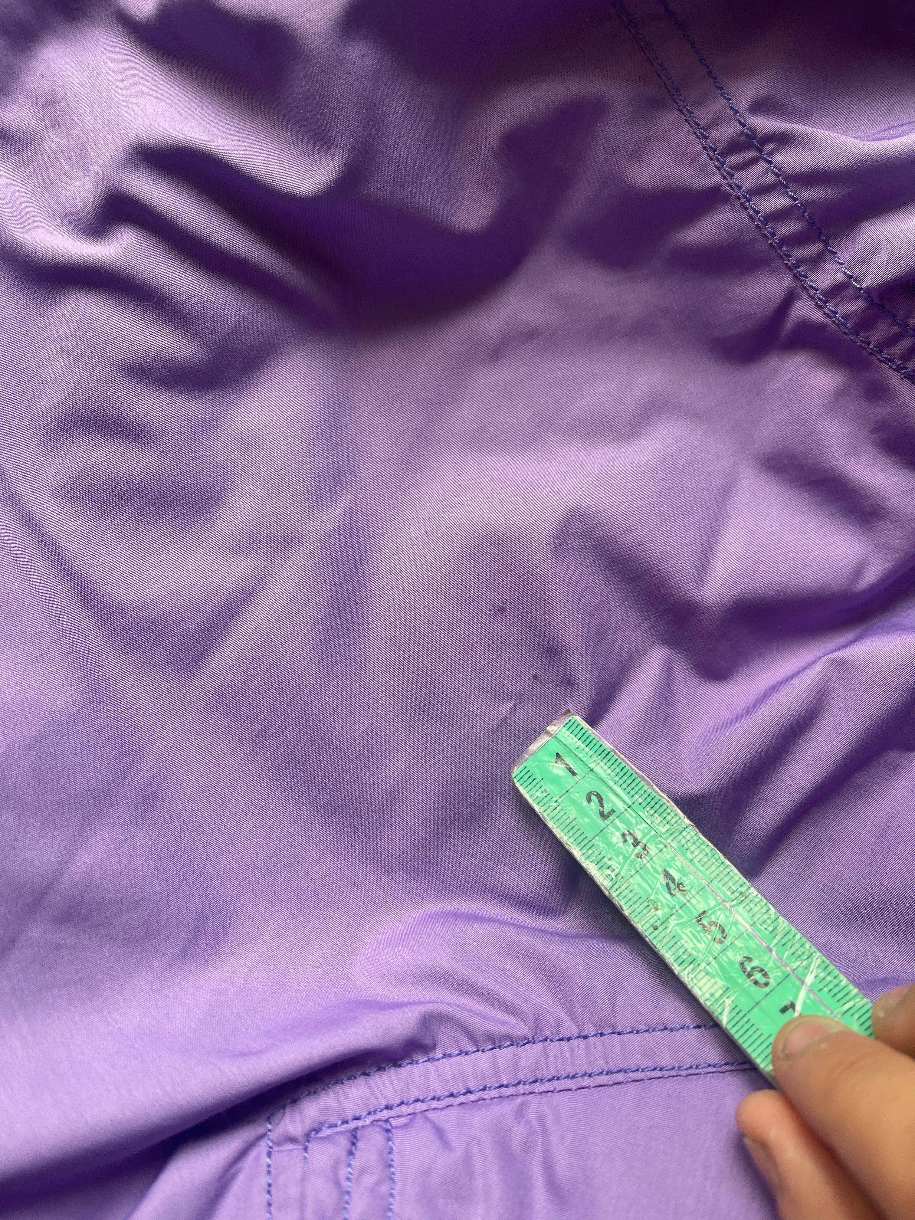 Lilac padded bomber