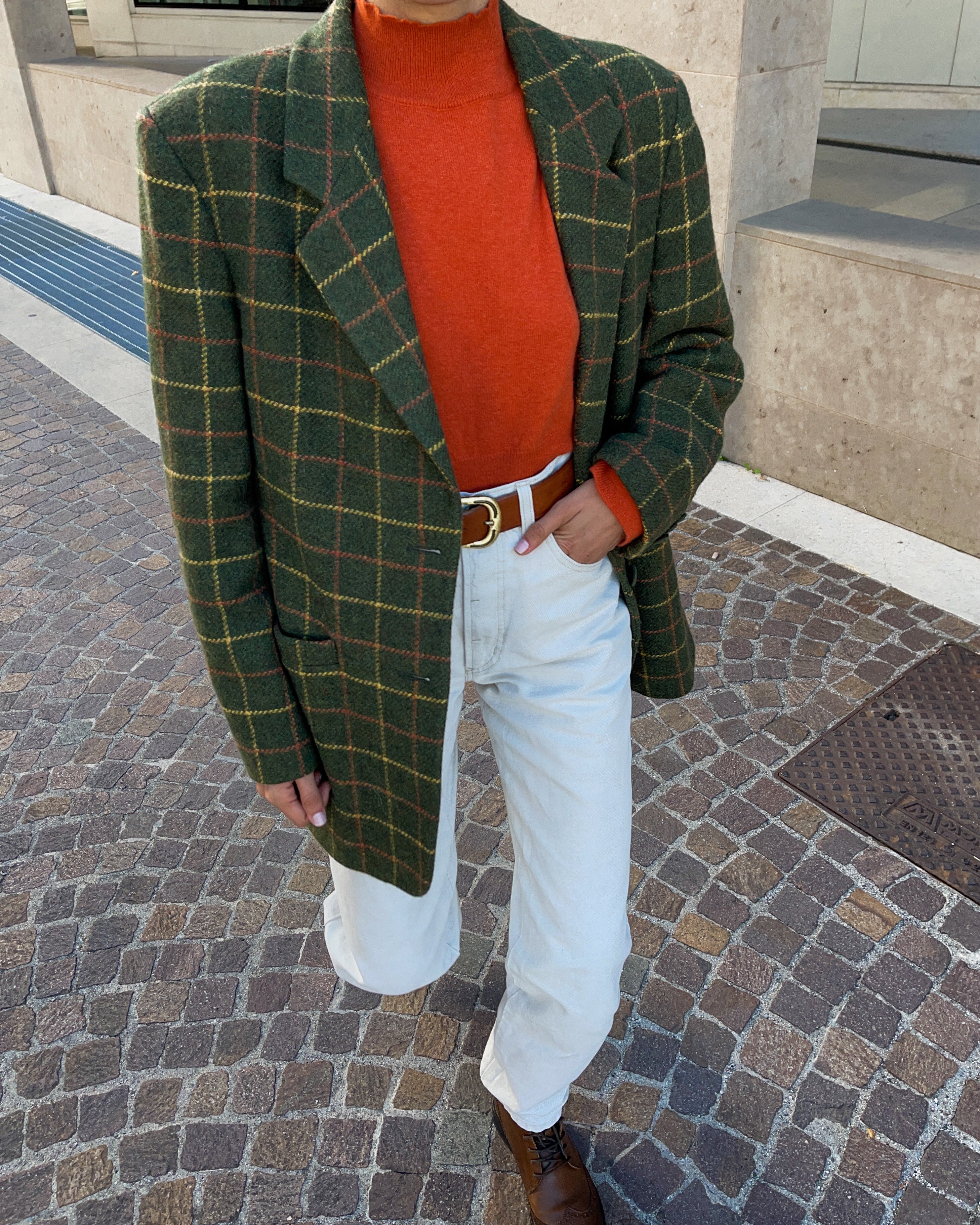 100 thick  OVERSIZE wool blazer