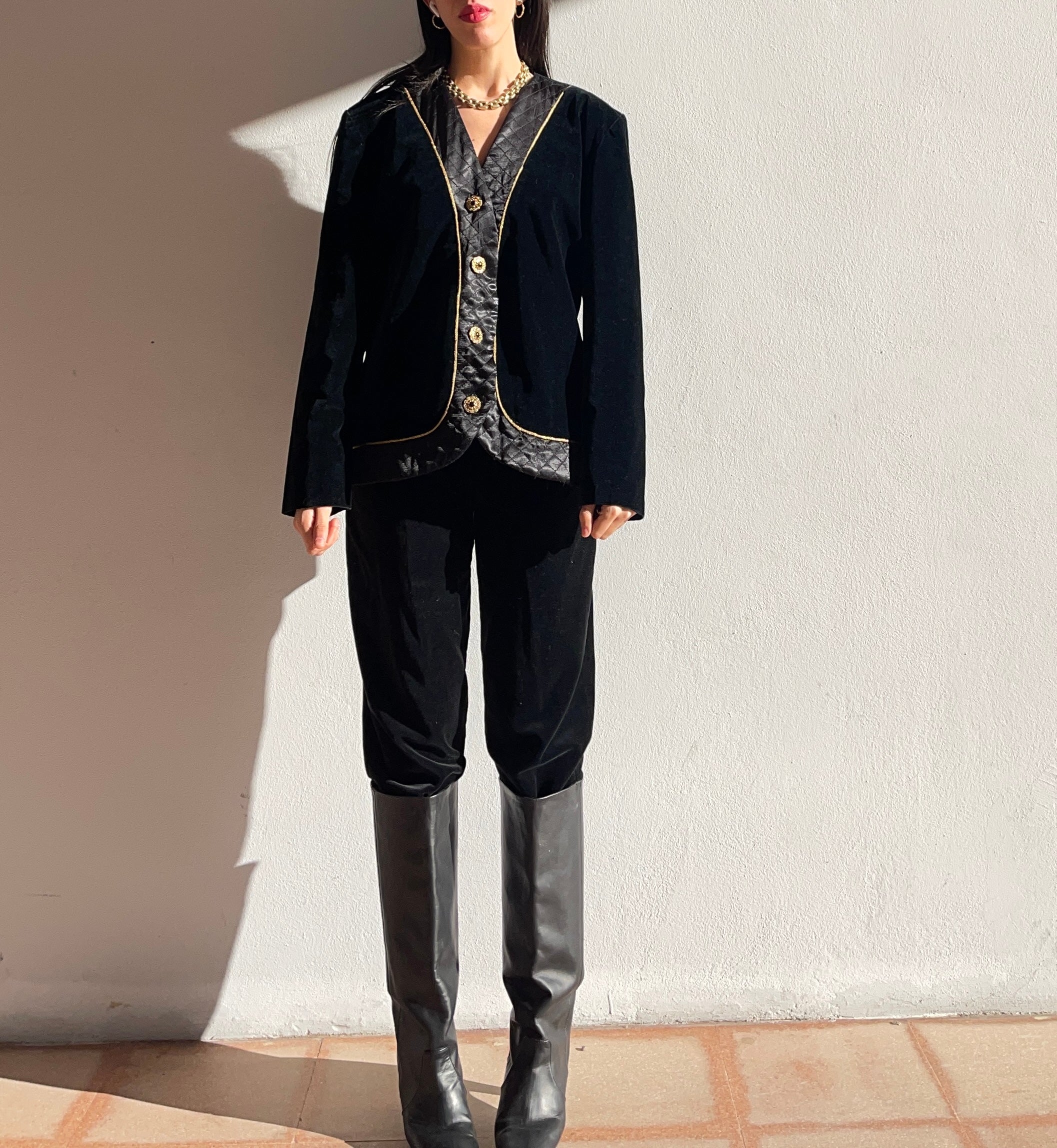Velvet jacket