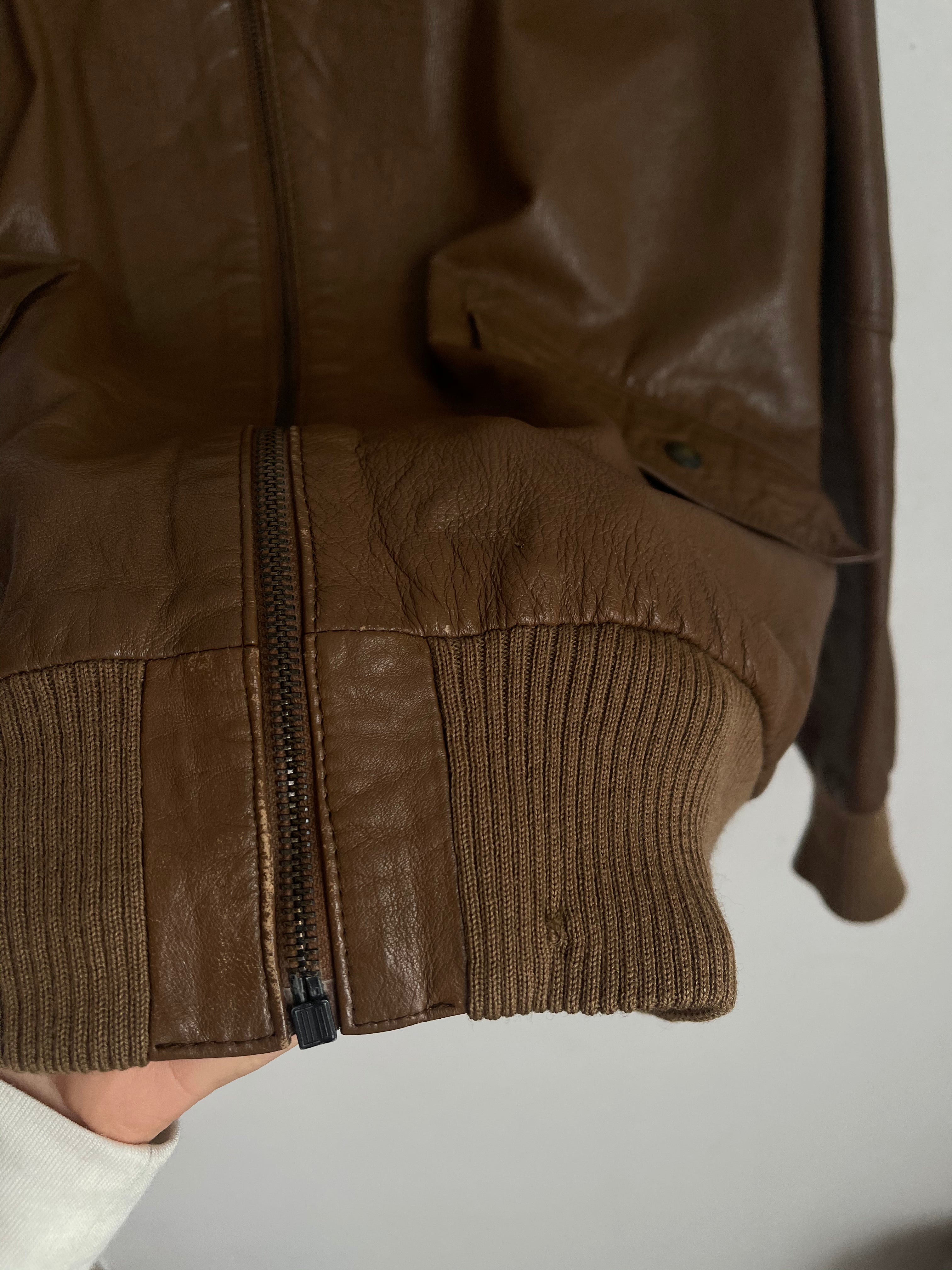 Nocciola Nappa bomber