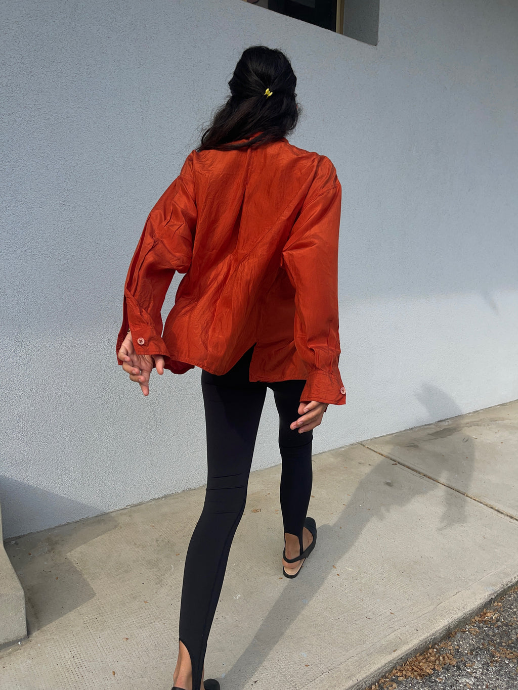 100% silk shirt