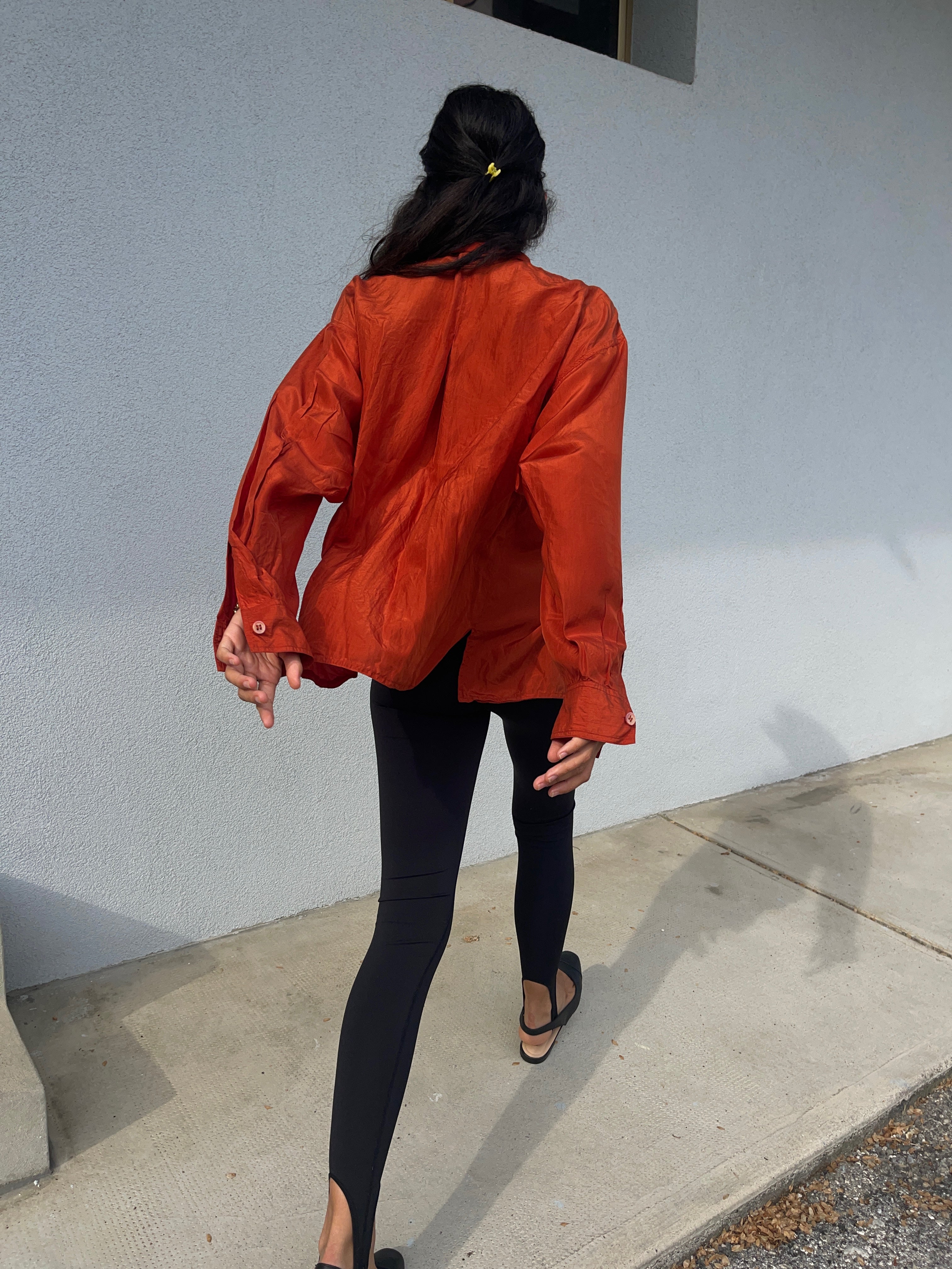 100% silk shirt