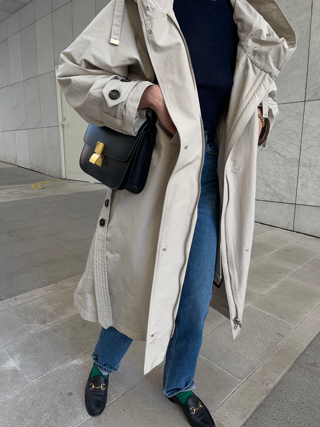 Max Mara The cube hodded Parka