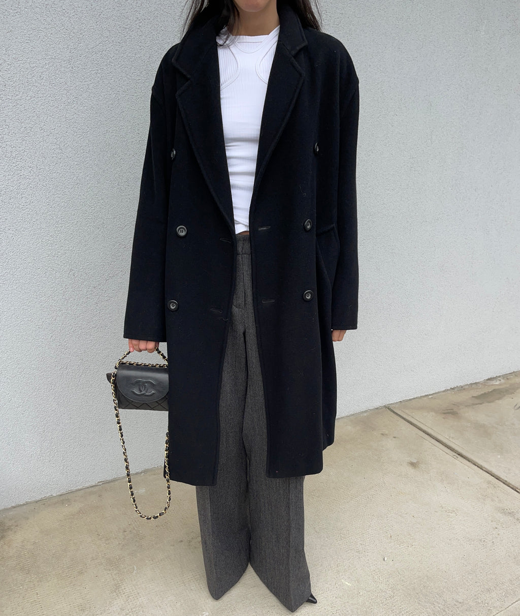 Max & co black coat
