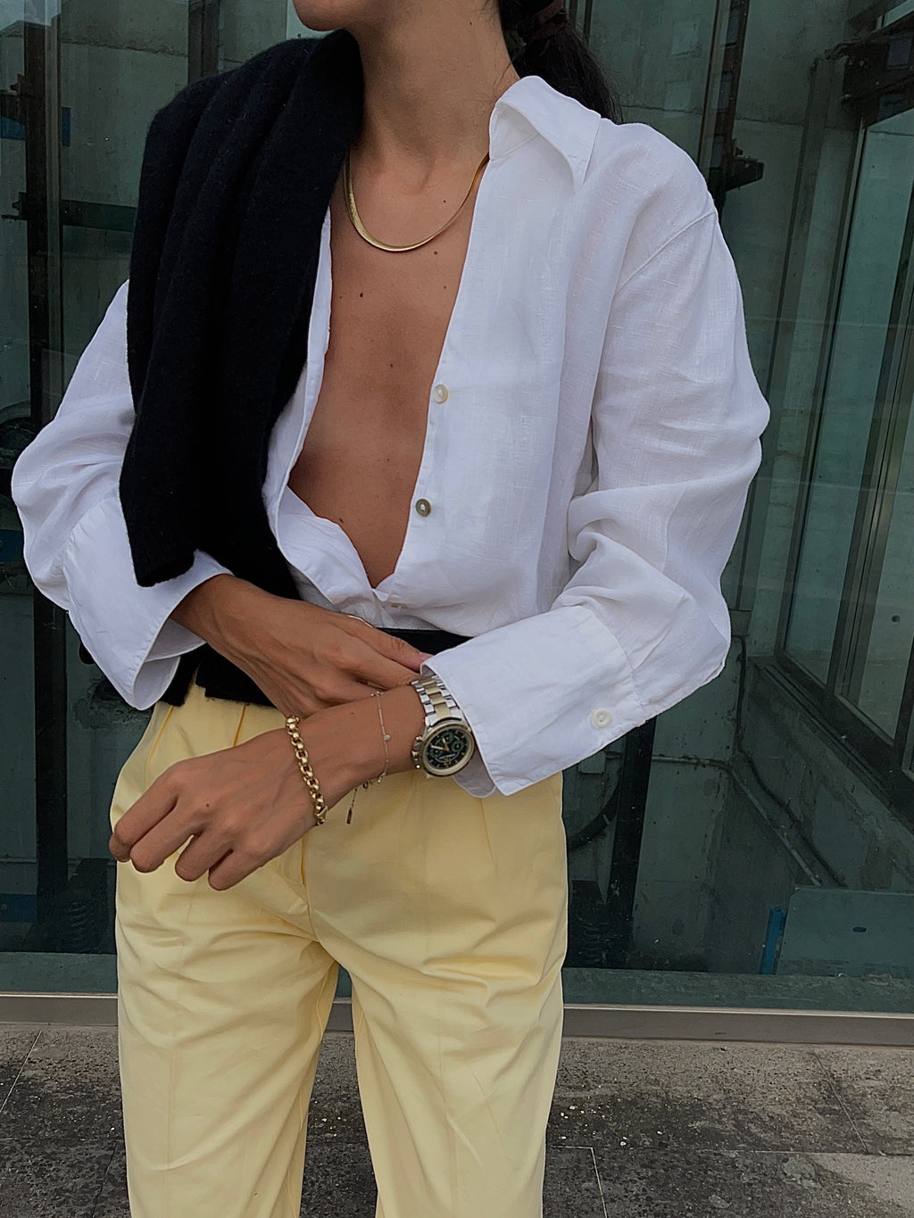 100 linen shirt