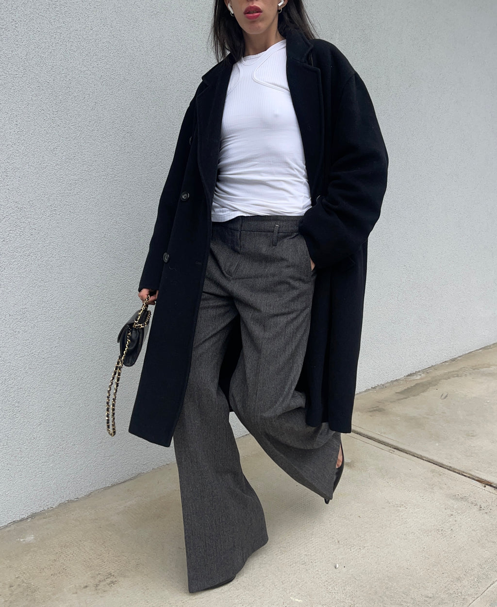 Max & co black coat