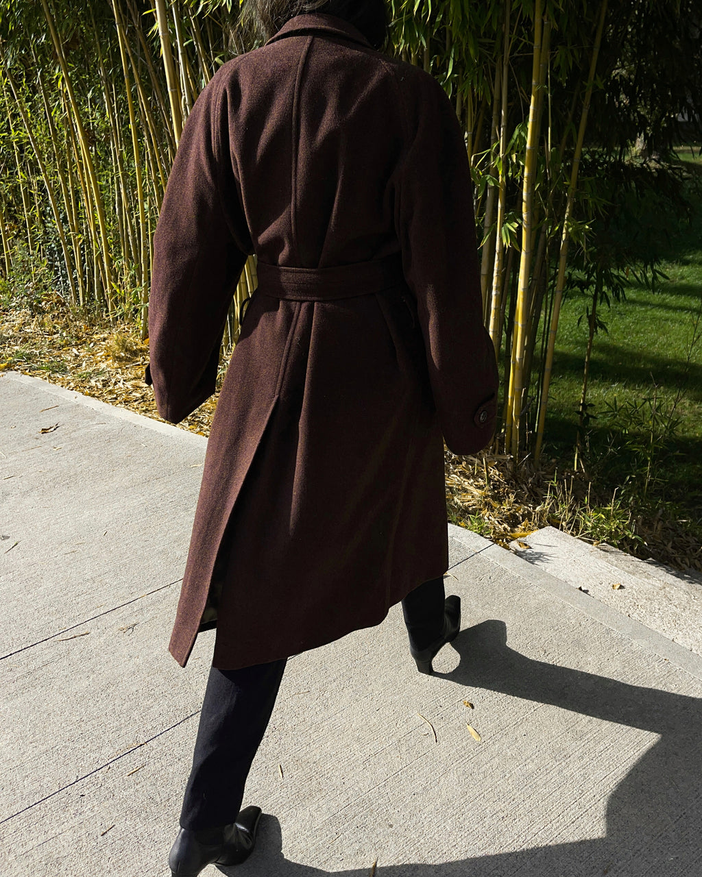 Brown chocolate coat