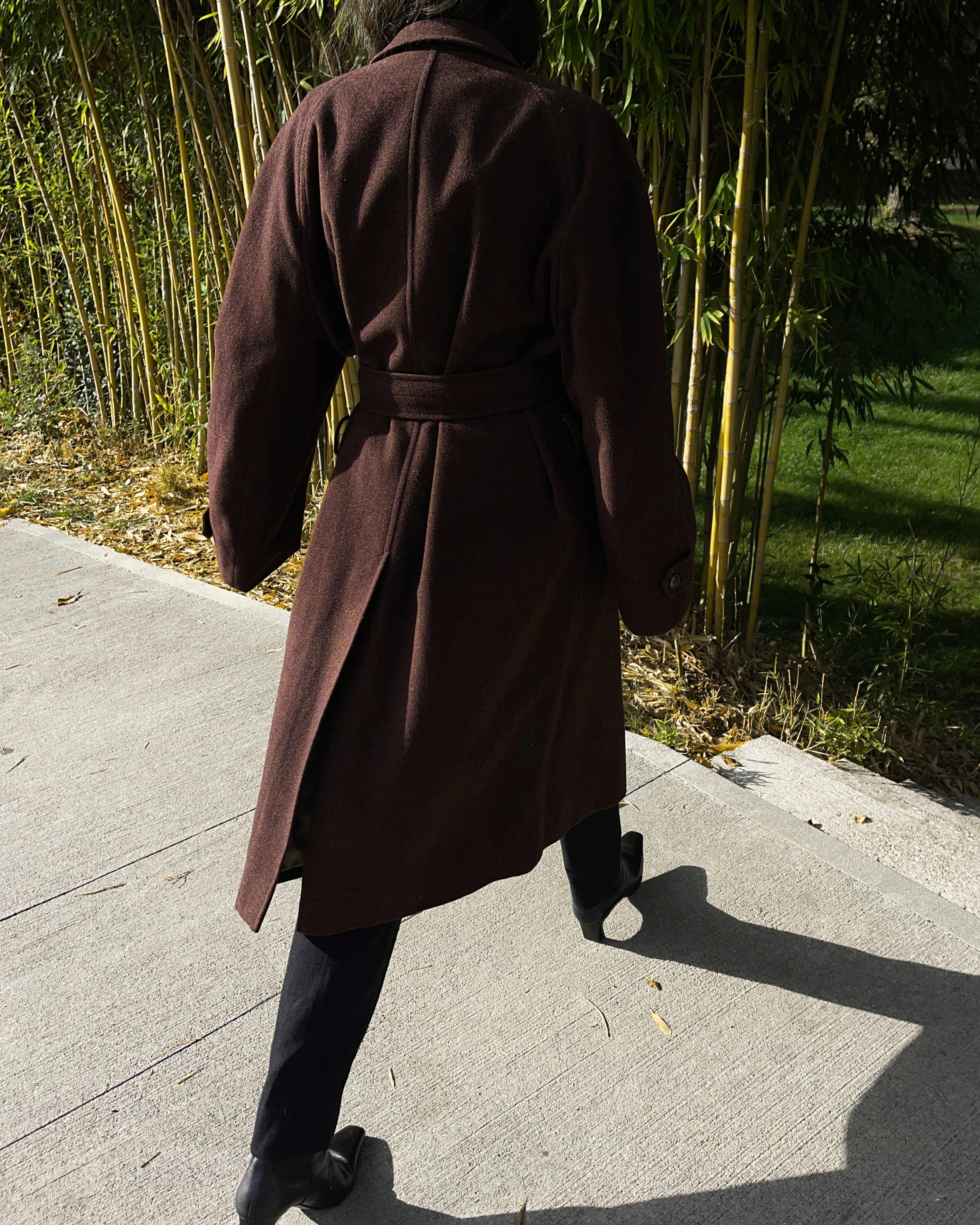 Brown chocolate coat