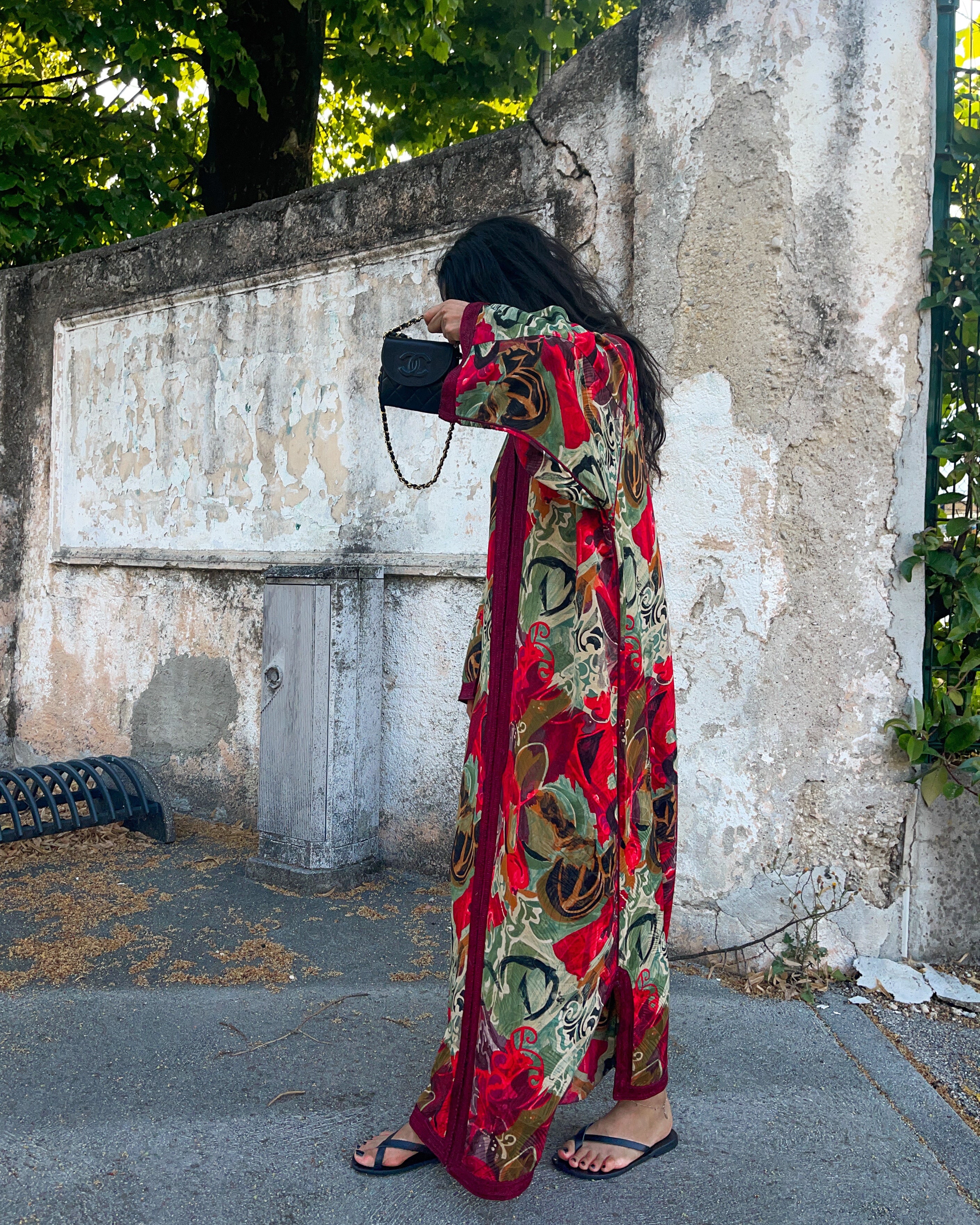 Flowers kaftan