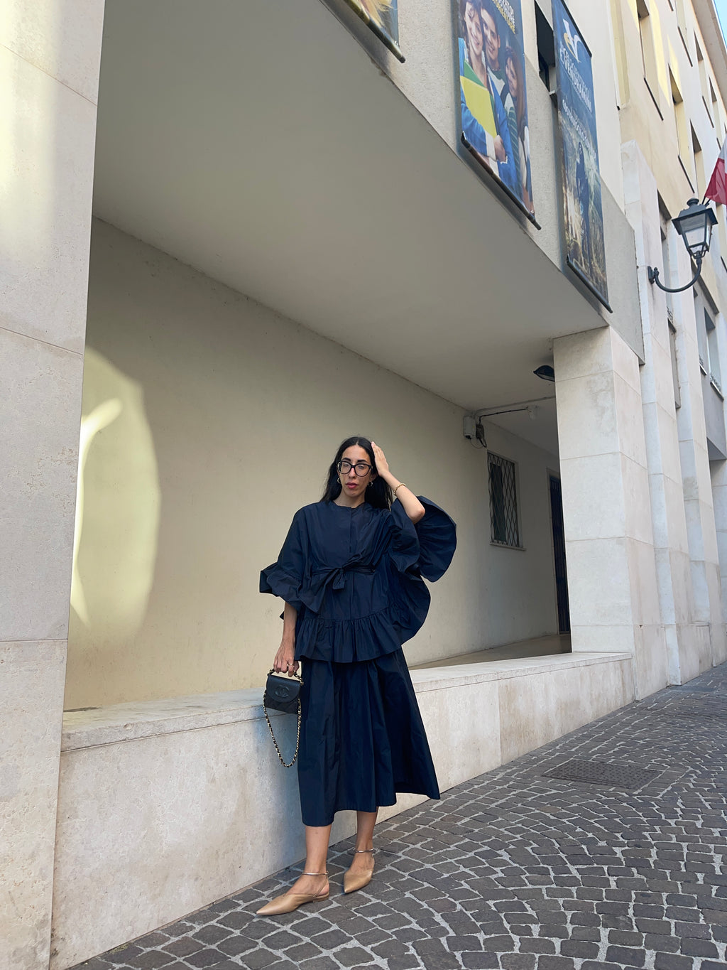 Max Mara studio blue dreamy dress