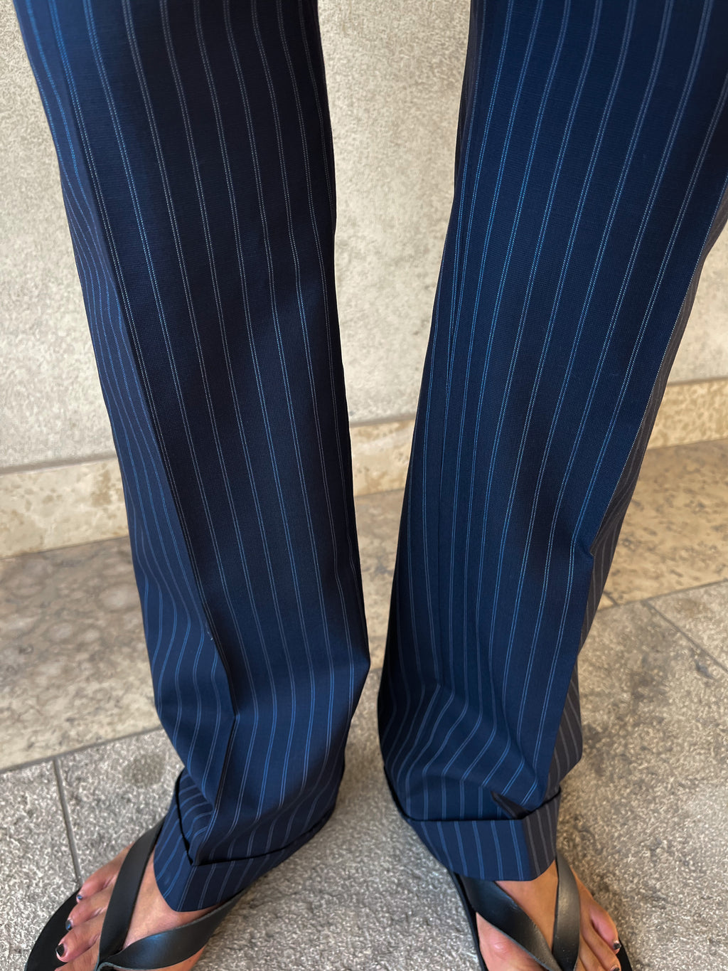Blue suit