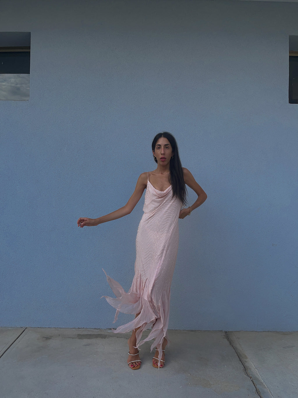 pink dreamy dress
