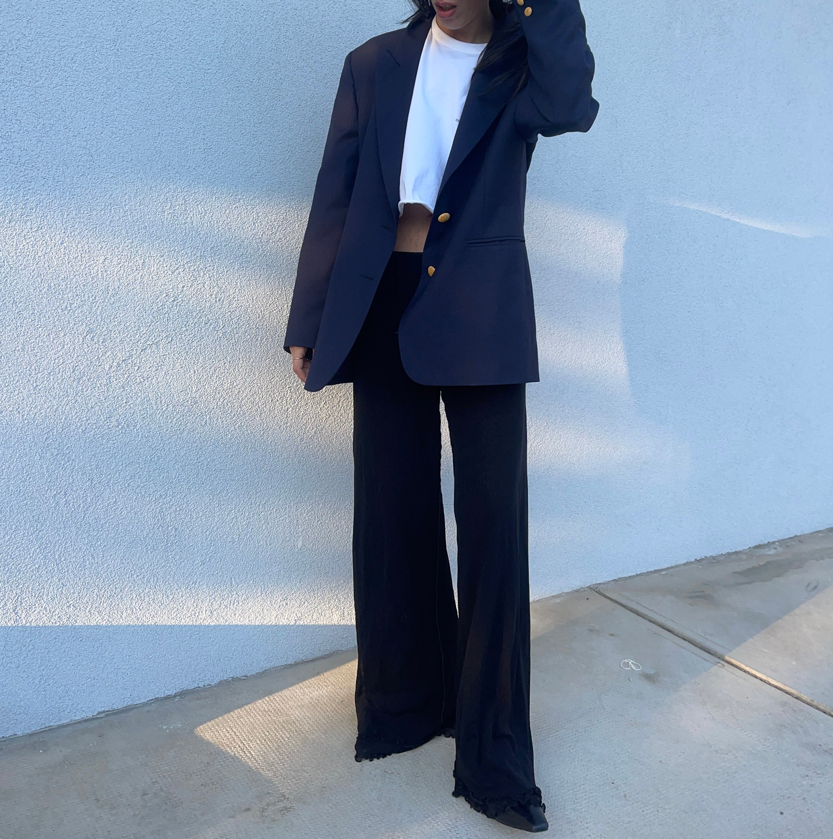 Blue blazer