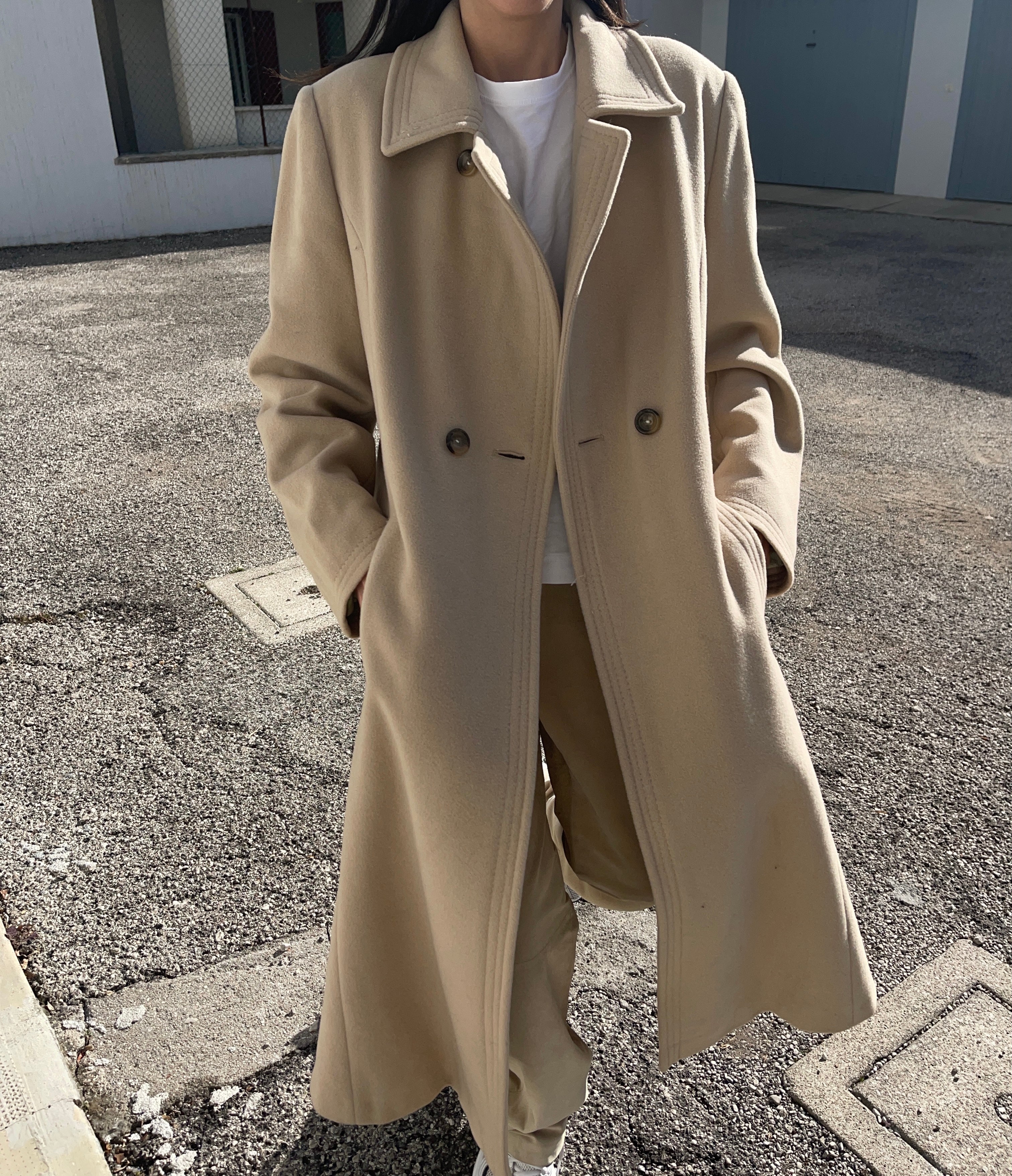 Cappotto beige